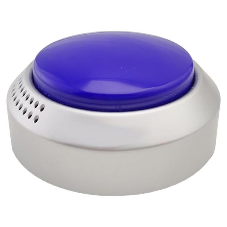 Reloj Hablante Digital LAKXIUL Azul y Plata para Ciegos