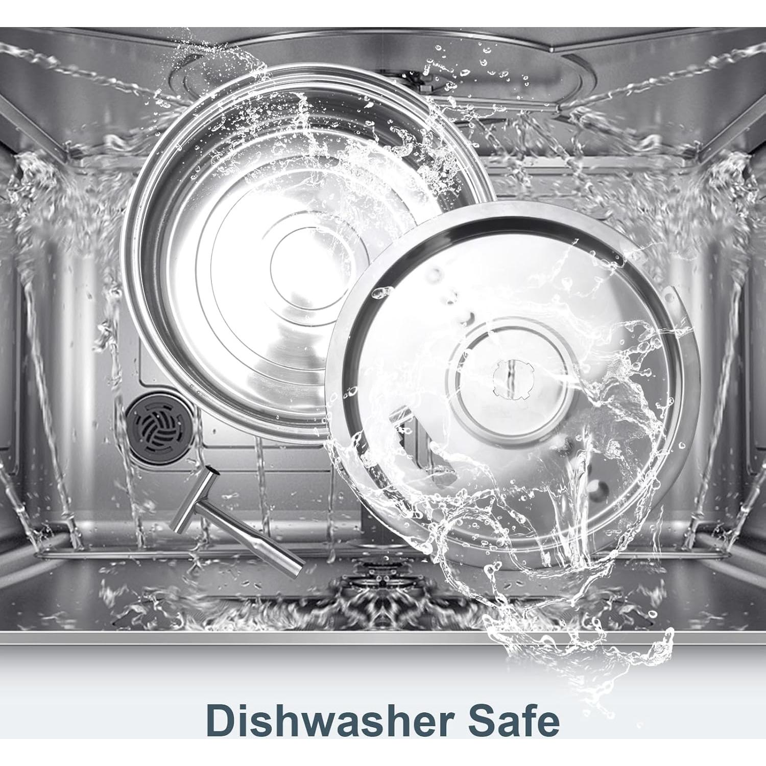 Fuente de Agua para Gatos Vekonn Acero Inoxidable 3.96L 2 Vías