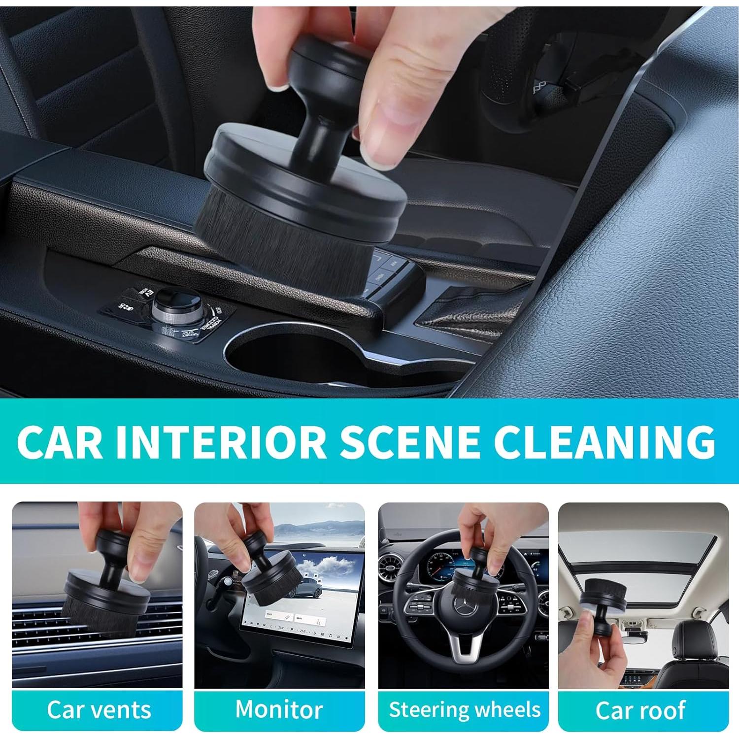 Cepillo Aplicador de Brillo de Neumáticos IPELY - 6.35cm