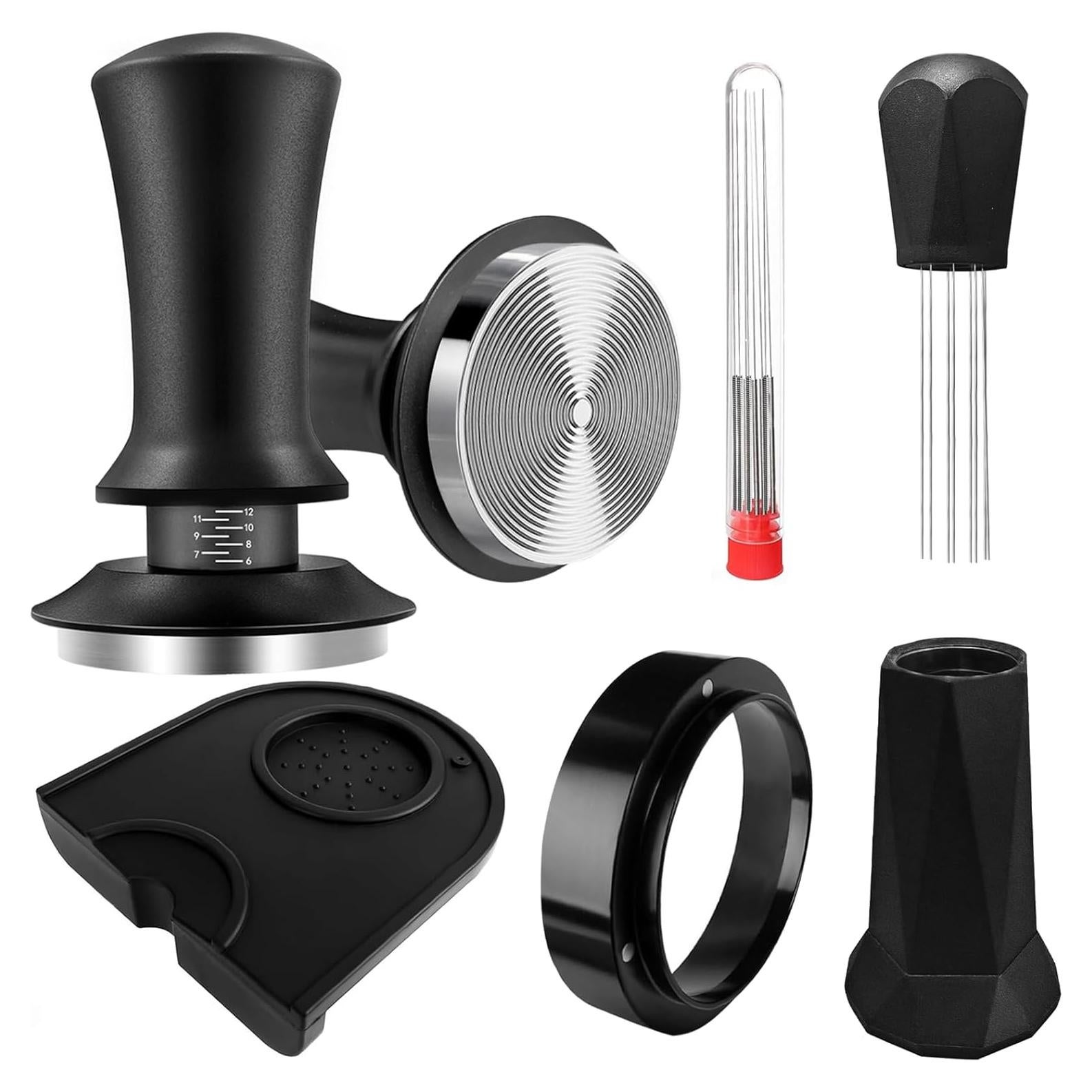 Juego de Prensador de Café 51mm Yeelan con Herramienta WDT