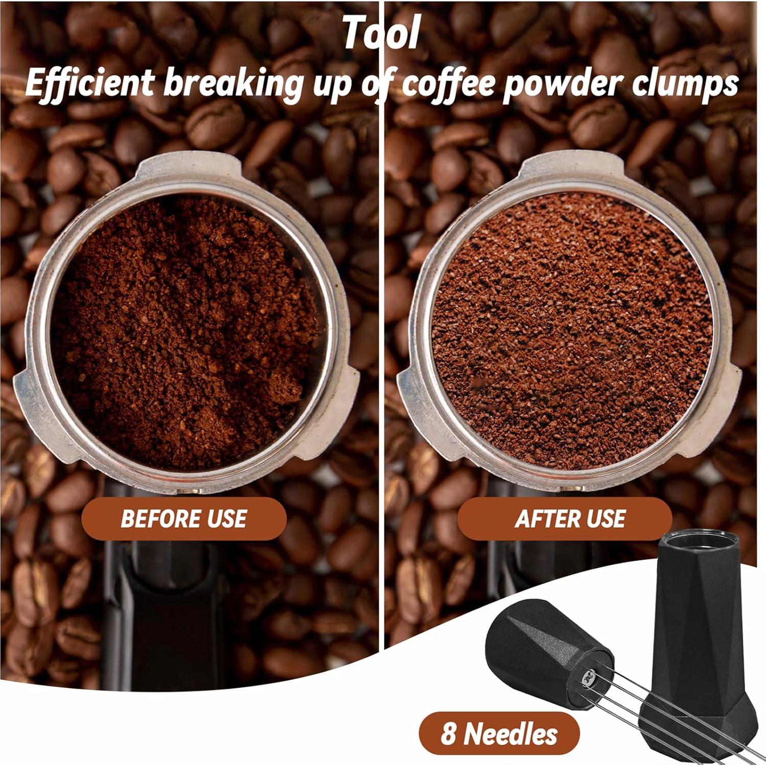 Juego de Prensador de Café 51mm Yeelan con Herramienta WDT