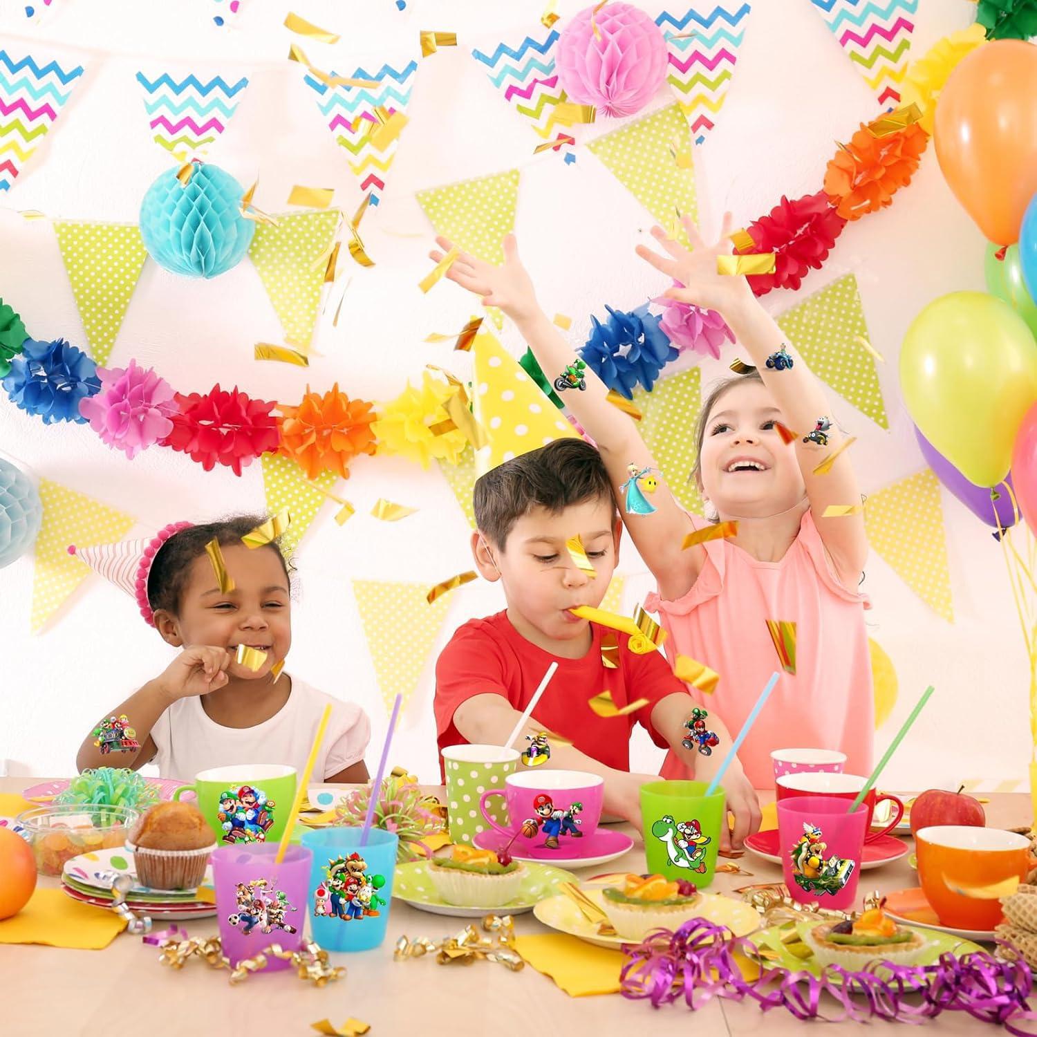 60 Tatuajes Temporales de Dibujos Animados YINGXIANG 5x5cm