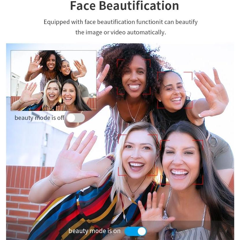 Cámara de Video Full HD 1080P DEGIPO HDV-P12 con Visión Nocturna