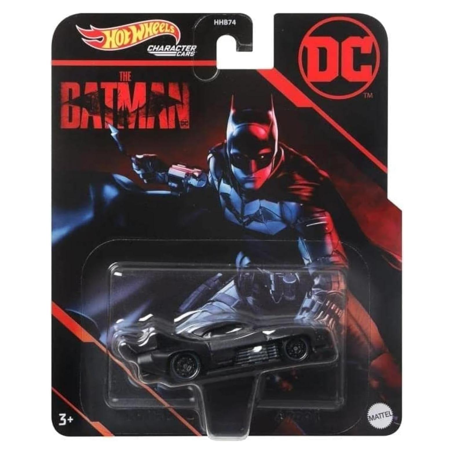 Hot Wheels Auto de Personaje Batman 2022 a Escala 1:64