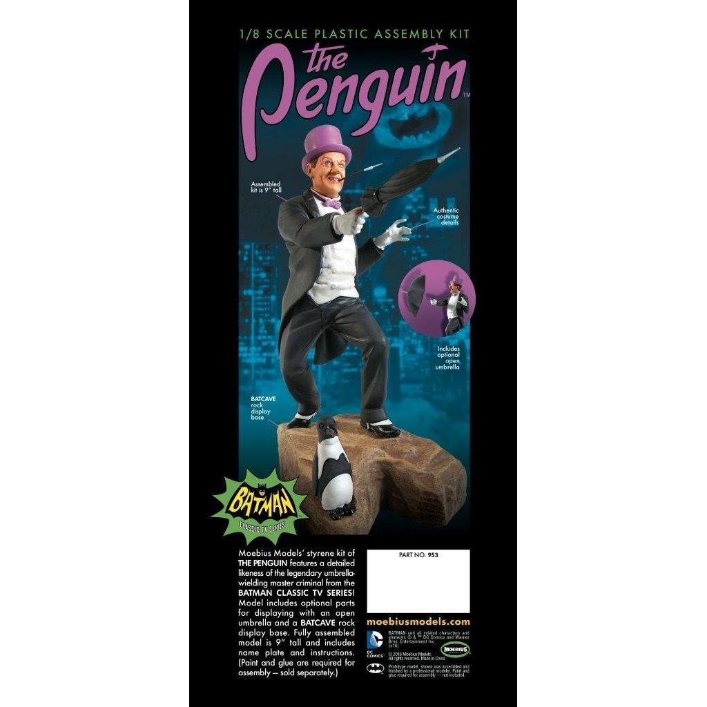 Kit de Modelo Pingüino 1:8 Moebius Models TV Batman