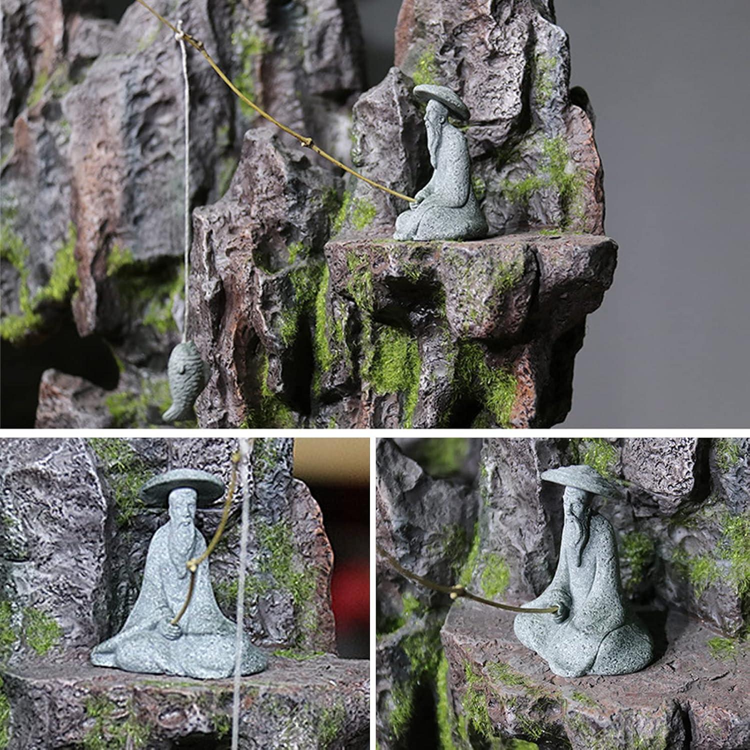 Figuras de Pescadores en Miniatura DUZFOREI - Adorno Zen