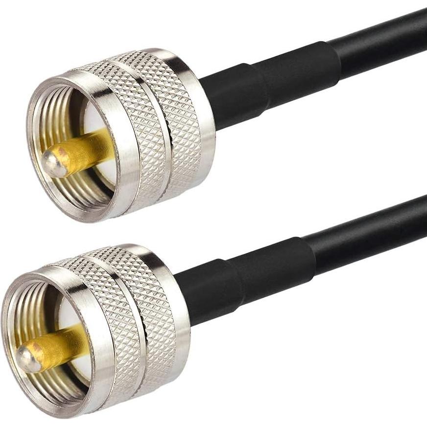 Cable Coaxial Superbat KSR240 3 pies PL-259 UHF Macho