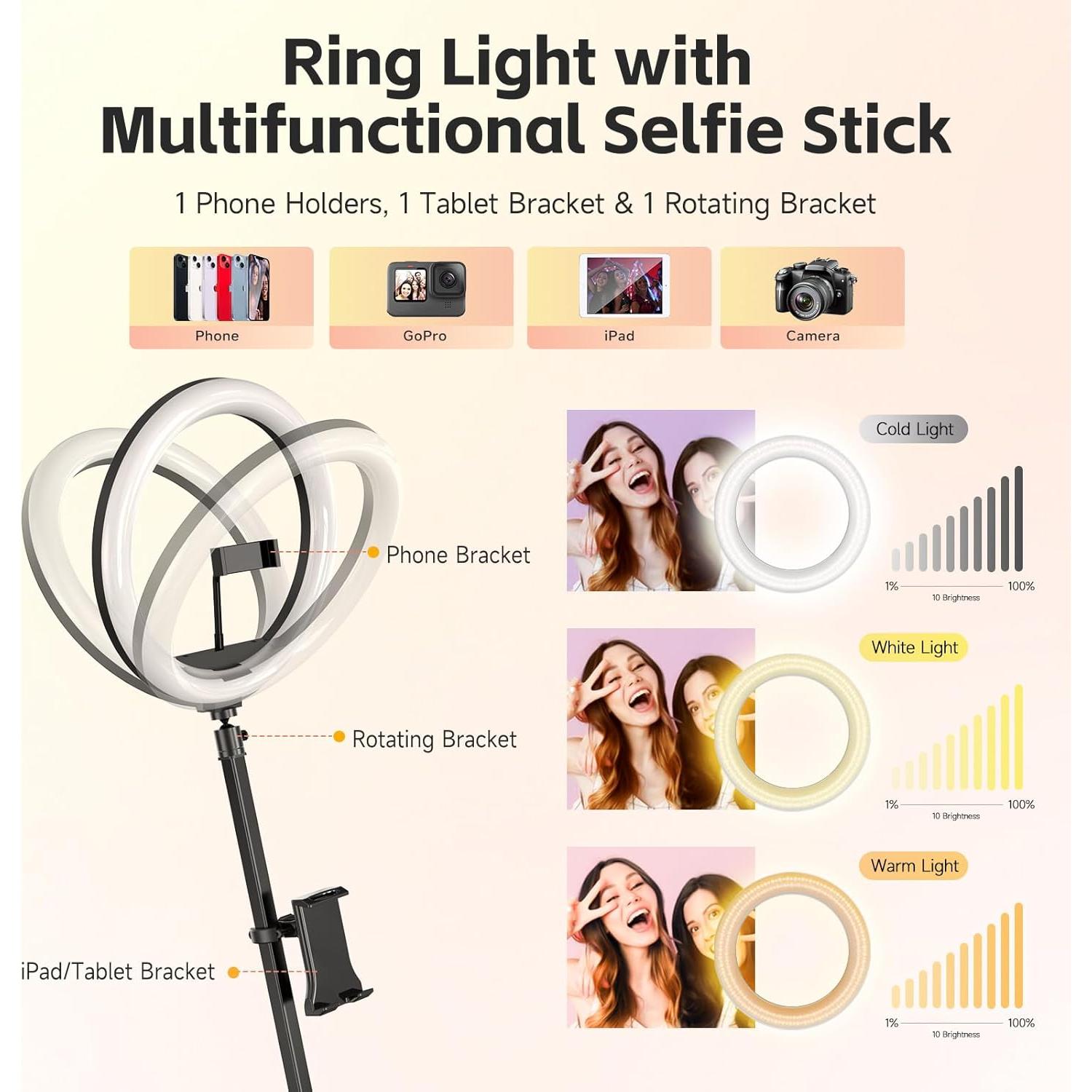 MWE 360 Máquina de Cabina Fotográfica con Luz de Anillo 58cm