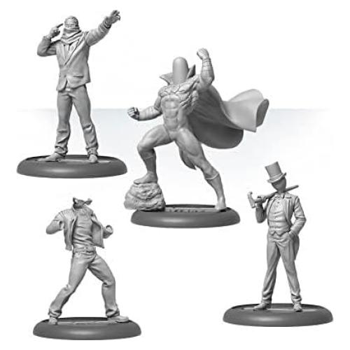 Juego de Miniaturas Batman Penguin 35MM Sin Pintar 2 Jugadores