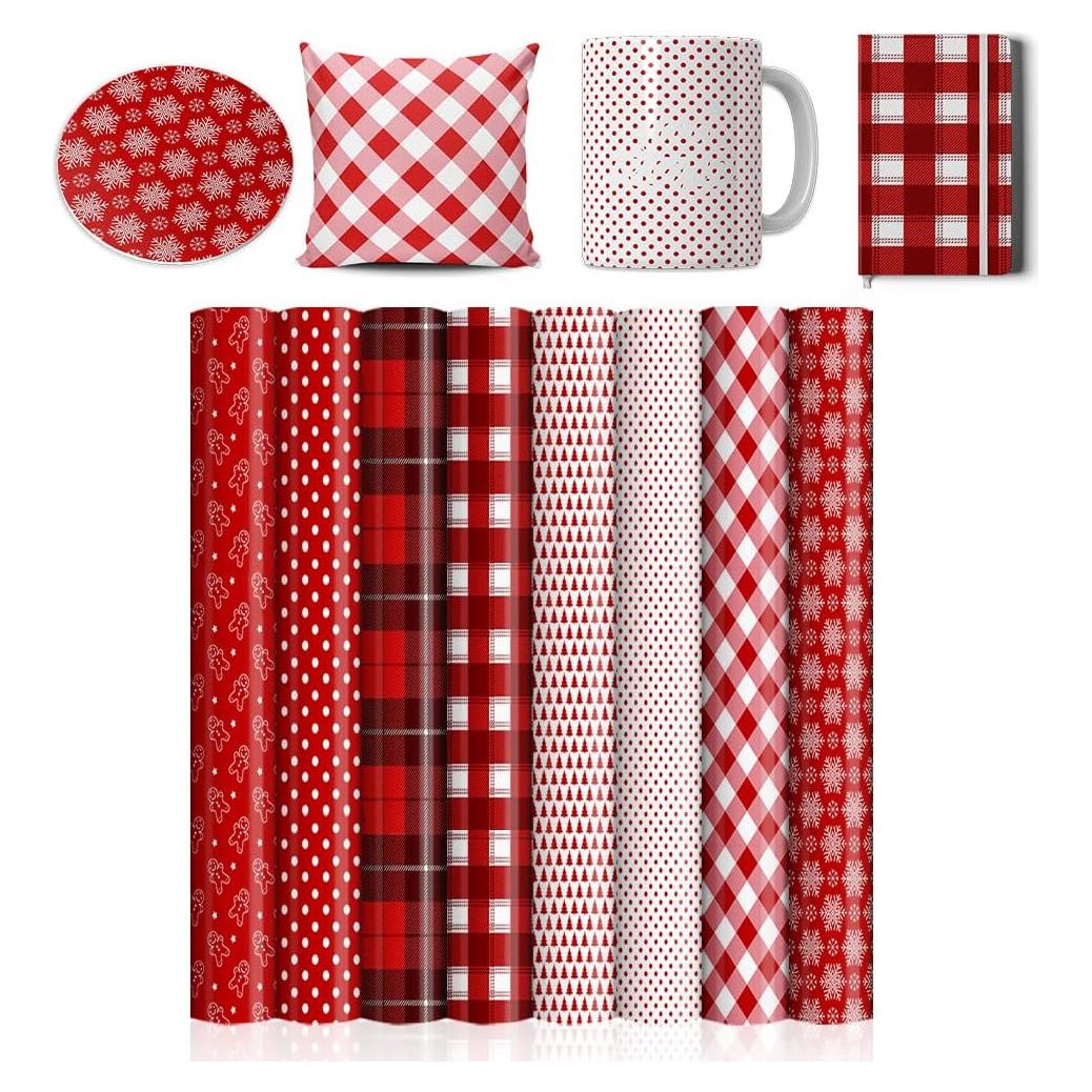 Hojas de Transferencia de Sublimación Lucky Goddess 8 Piezas 30x30cm