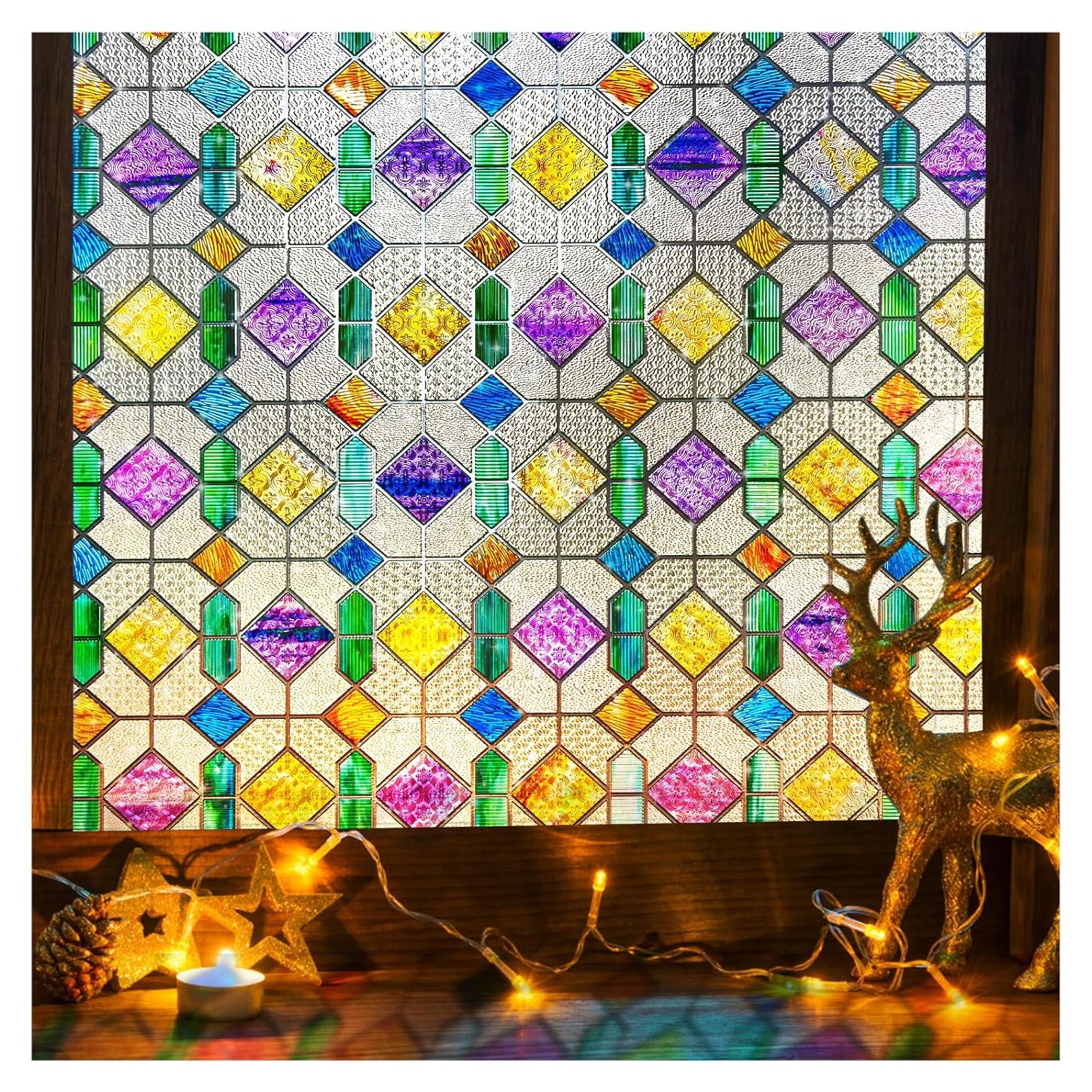 Película de Ventana Windimiley 3D Colorida 42.9x100.6cm