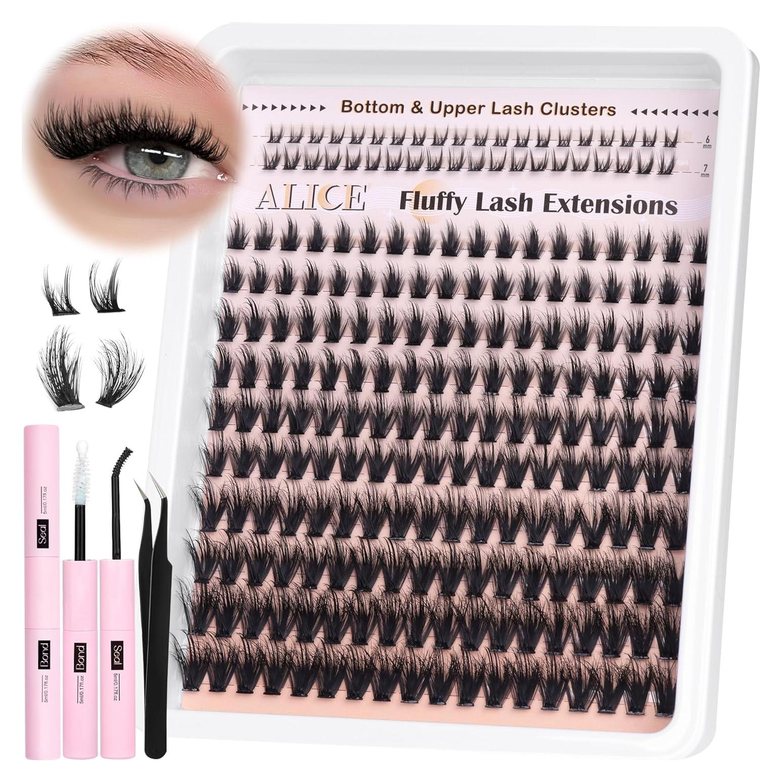 Kit de Extensiones de Pestañas ALICE 6-18mm Volumen Wispy