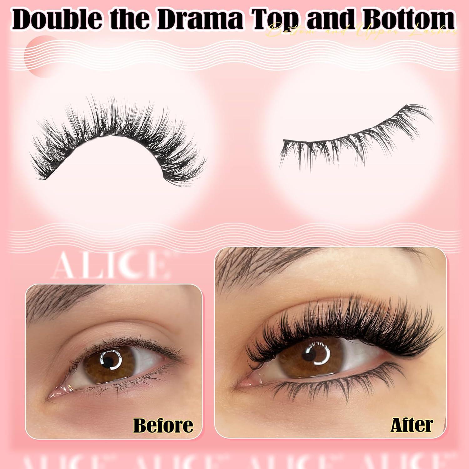 Kit de Extensiones de Pestañas ALICE 6-18mm Volumen Wispy