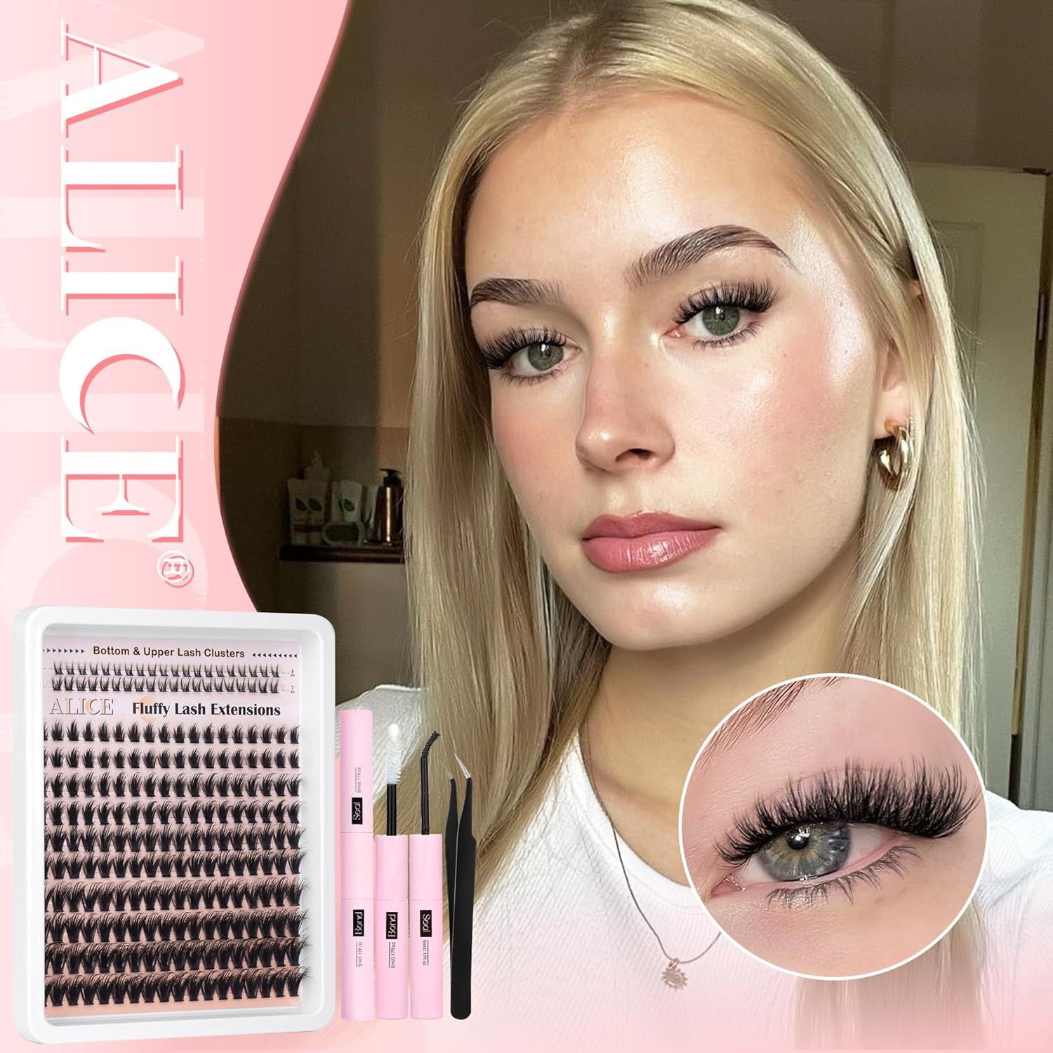 Kit de Extensiones de Pestañas ALICE 6-18mm Volumen Wispy