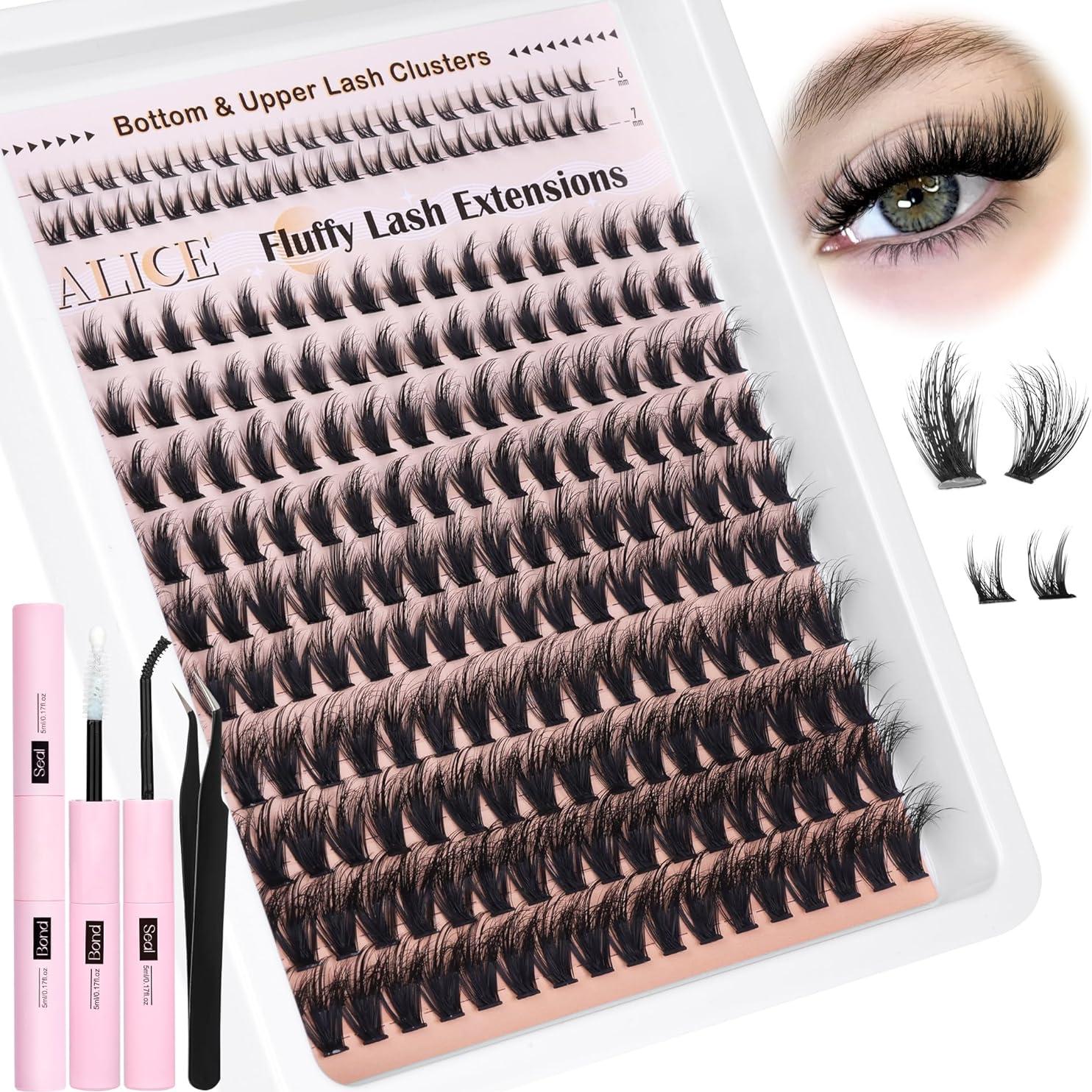 Kit de Extensiones de Pestañas ALICE 6-18mm Volumen Wispy