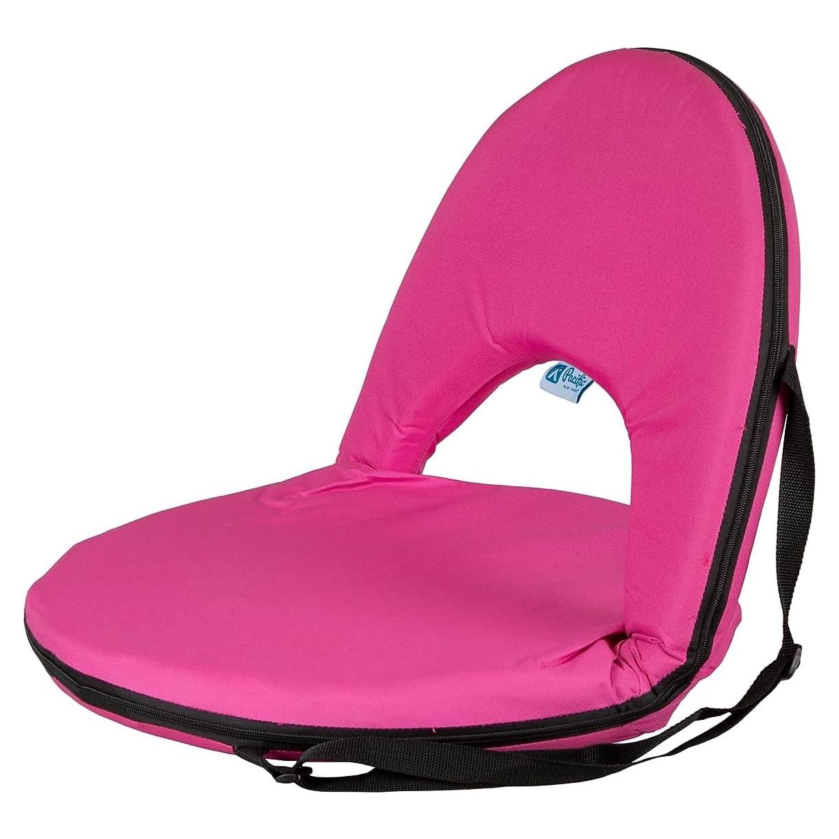 Silla Plegable Acolchada Stansport Naranja con Respaldo Ajustable