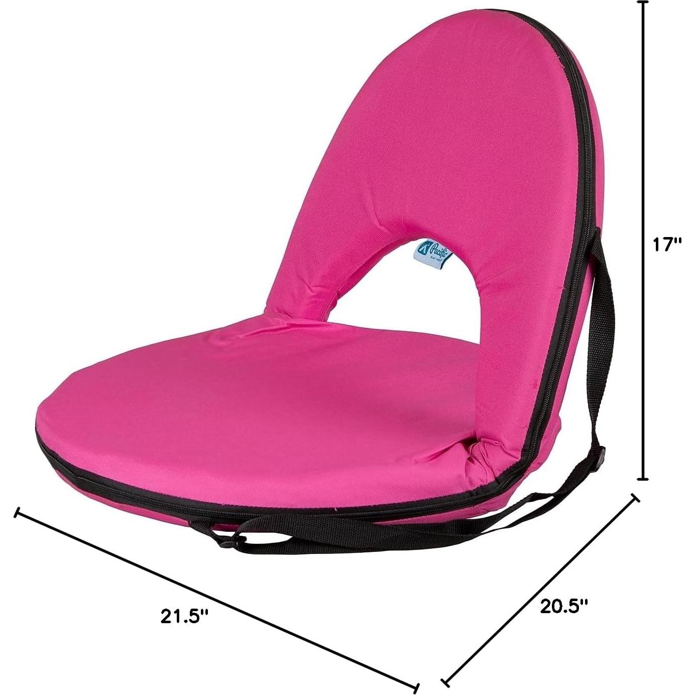 Silla Plegable Acolchada Stansport Naranja con Respaldo Ajustable