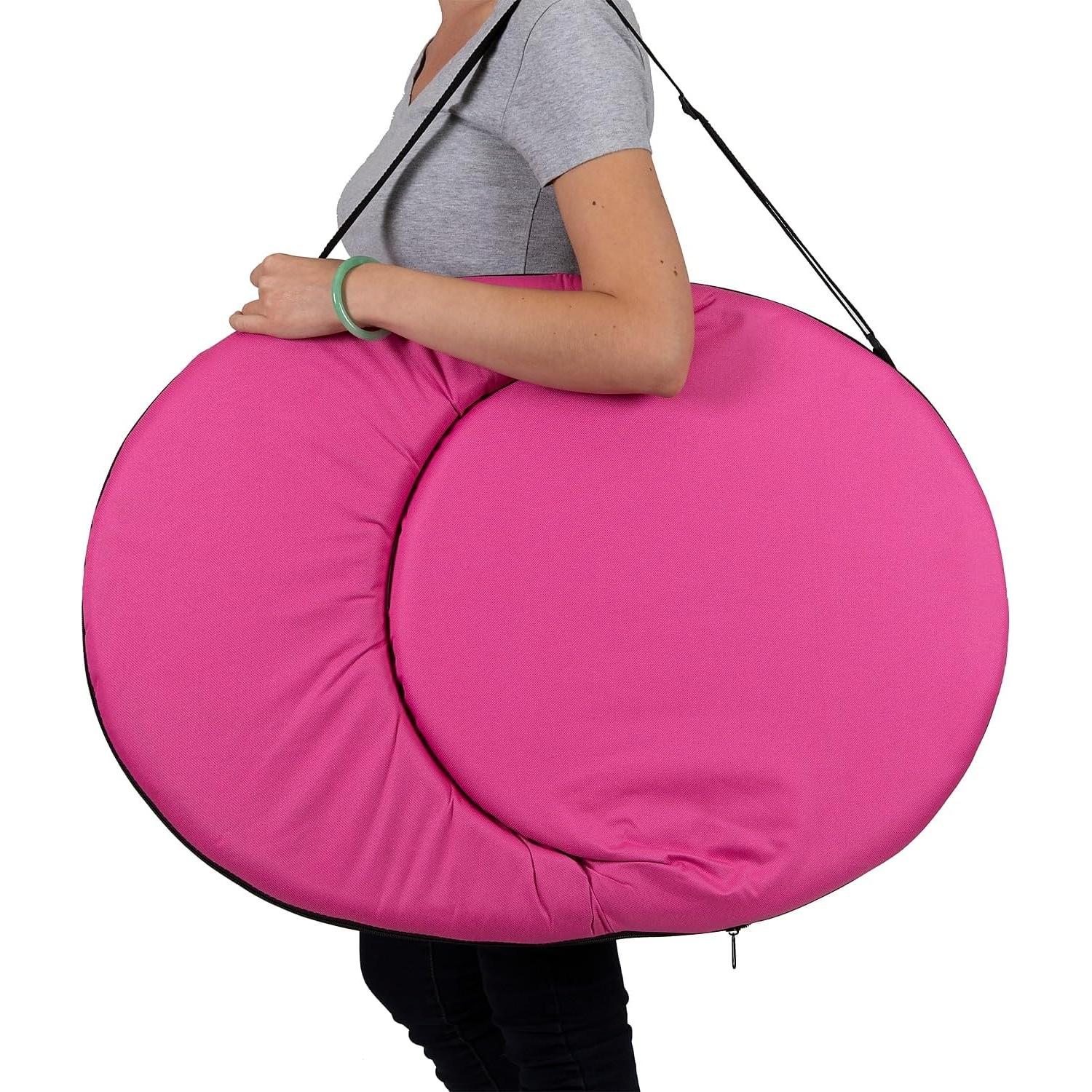 Silla Plegable Acolchada Stansport Naranja con Respaldo Ajustable