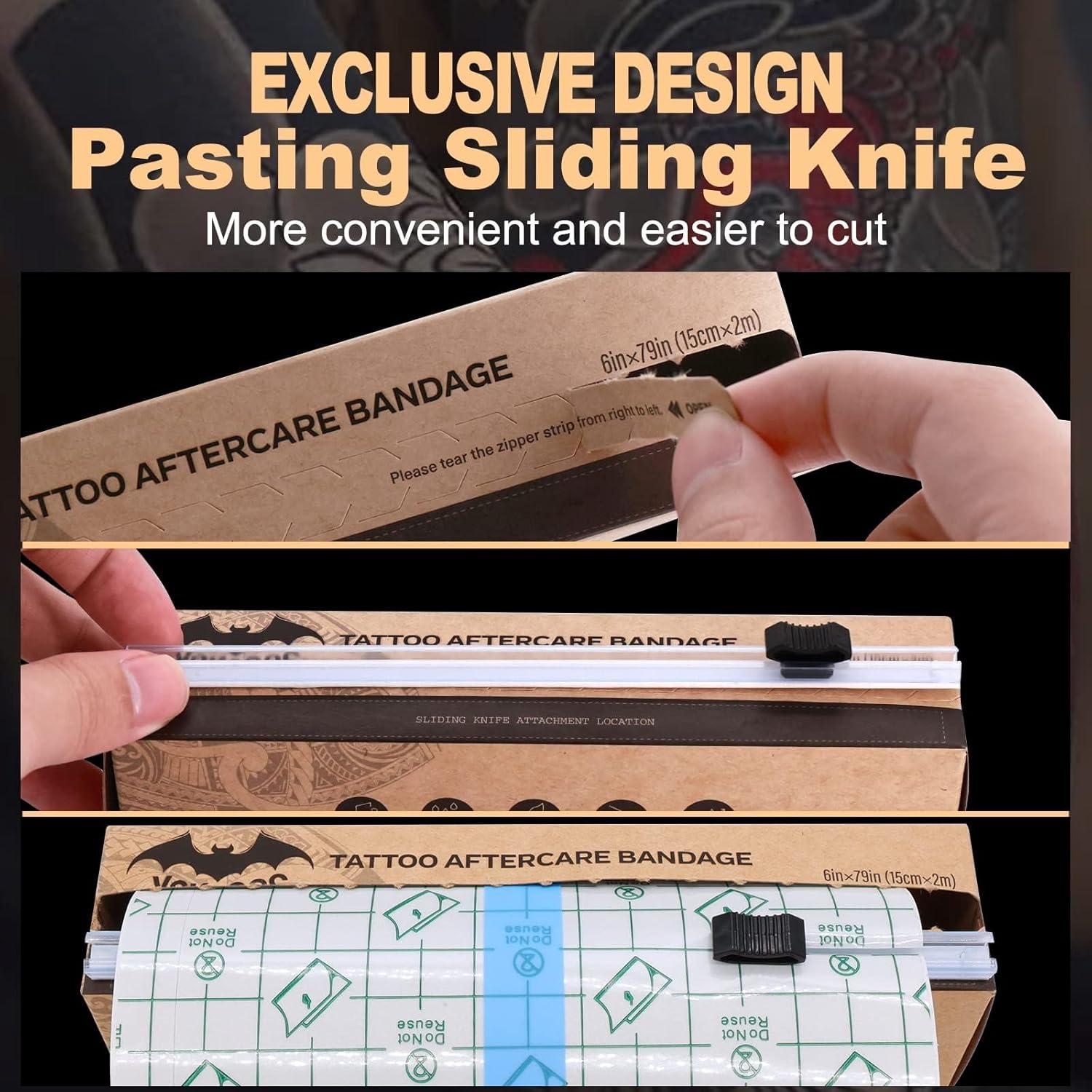 Vendaje para Tatuajes YOKACOS 15.24 cm x 2.01 m Impermeable