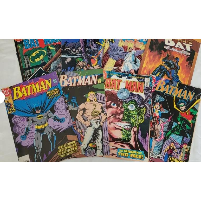 Set de Cómics DC Batman - 10 Números Exclusivos Sin Duplicados