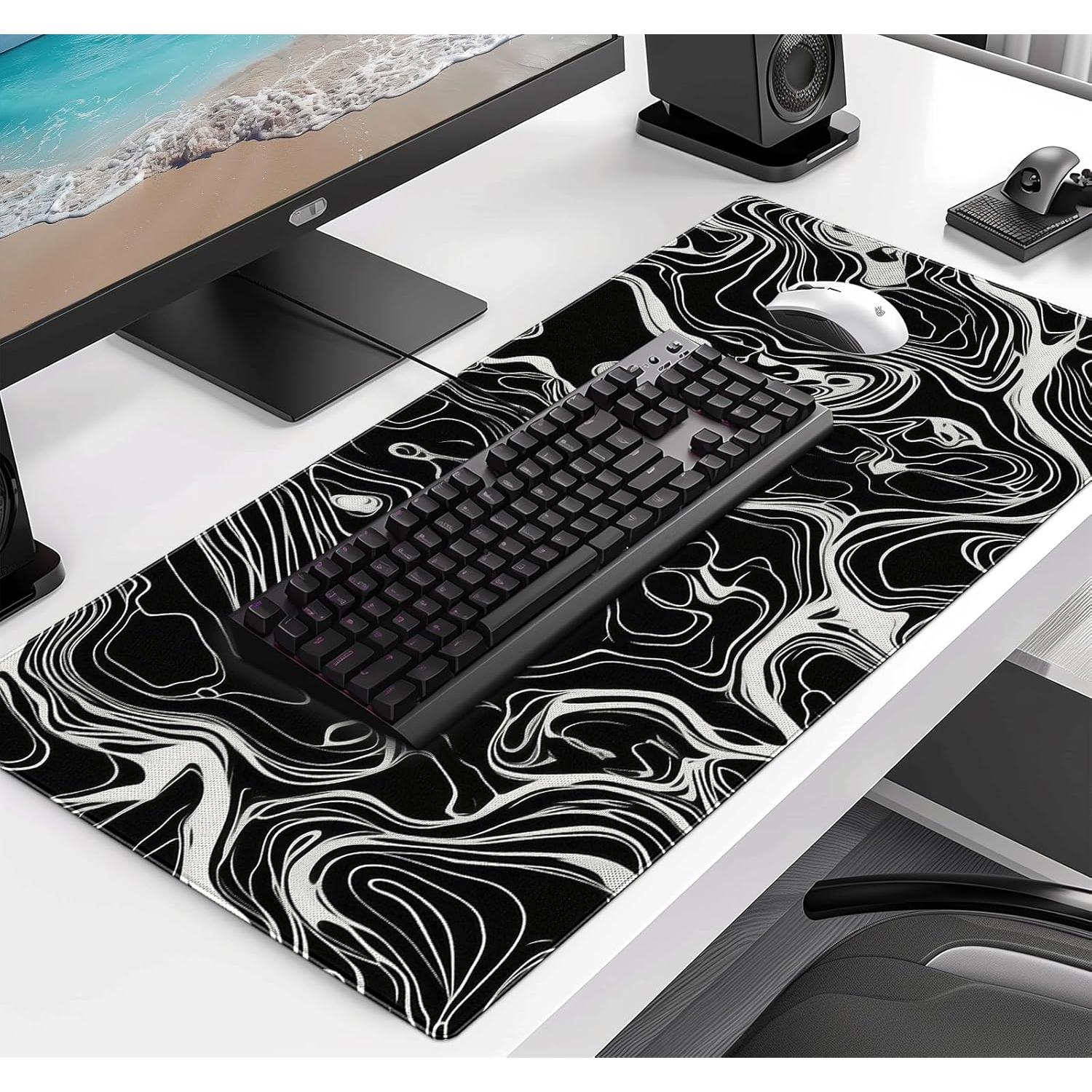 Alfombrilla de Ratón XL LQFIWSS Abstracta 900x400mm Antideslizante