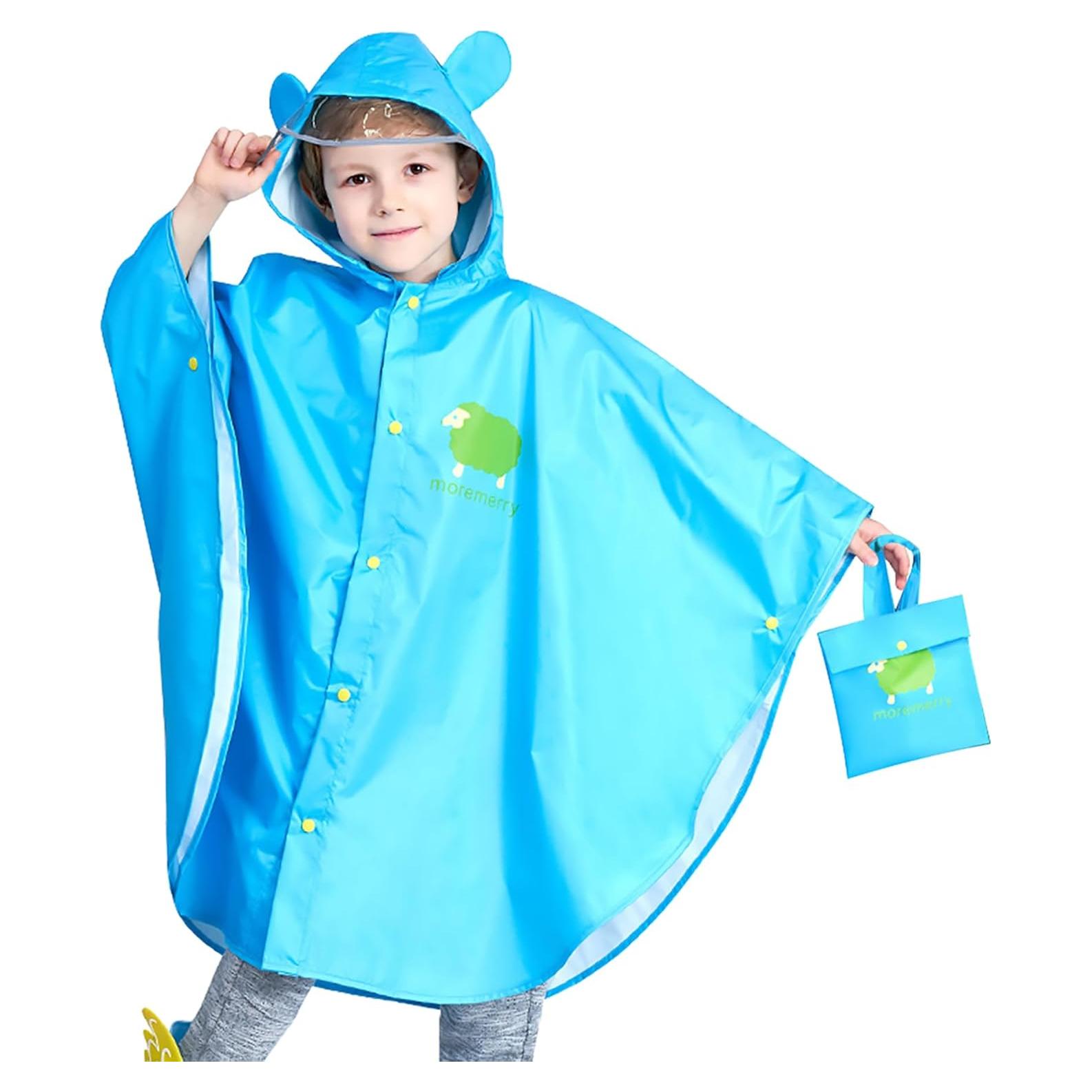 Poncho de Lluvia AIWUHE para Niños 1-3T Impermeable