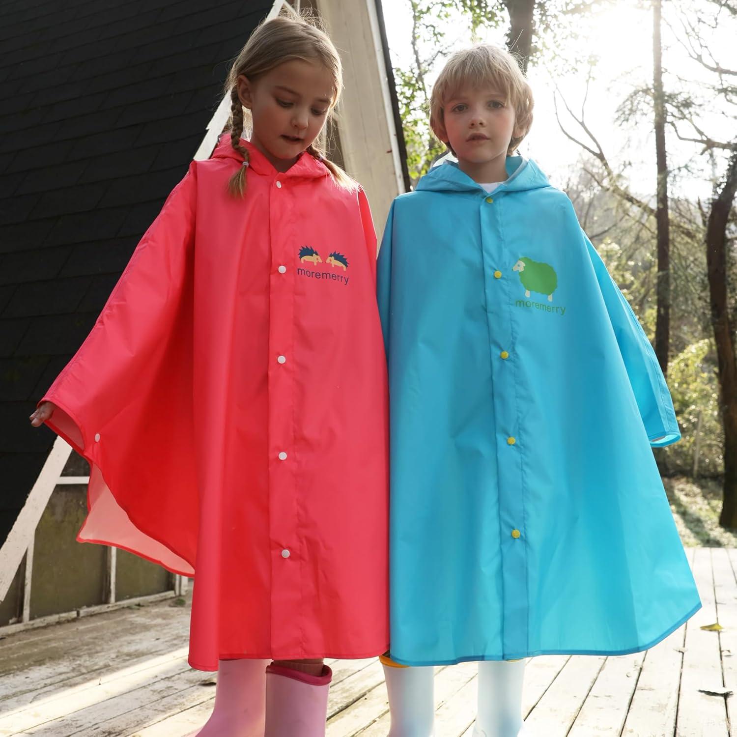 Poncho de Lluvia AIWUHE para Niños 1-3T Impermeable