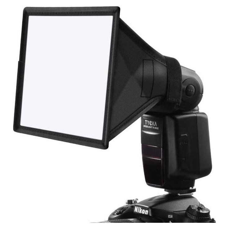 Difusor Softbox Universal Reflex Camera 17x15cm para Flash DSLR