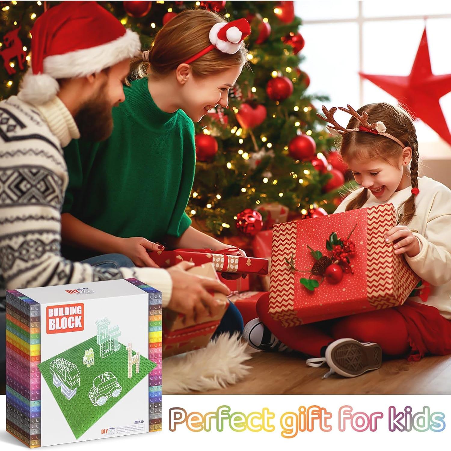 1100 Ladrillos de Construcción Tcamgoi con Placas Base y Accesorios