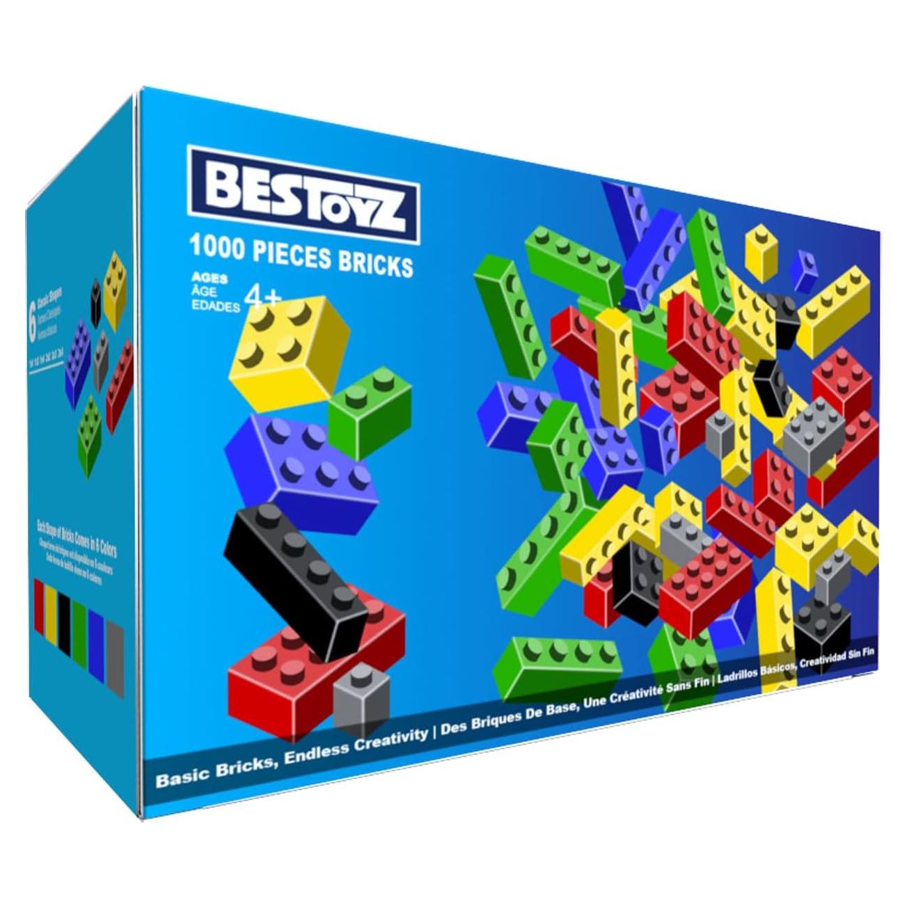 1000 Piezas Bloques de Construcción ABS Shenzhen 610