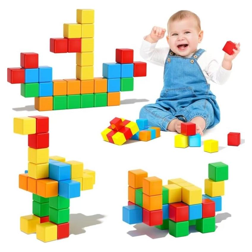 Bloques Magnéticos KAEILORU 4-8 Piezas 3-5 Años
