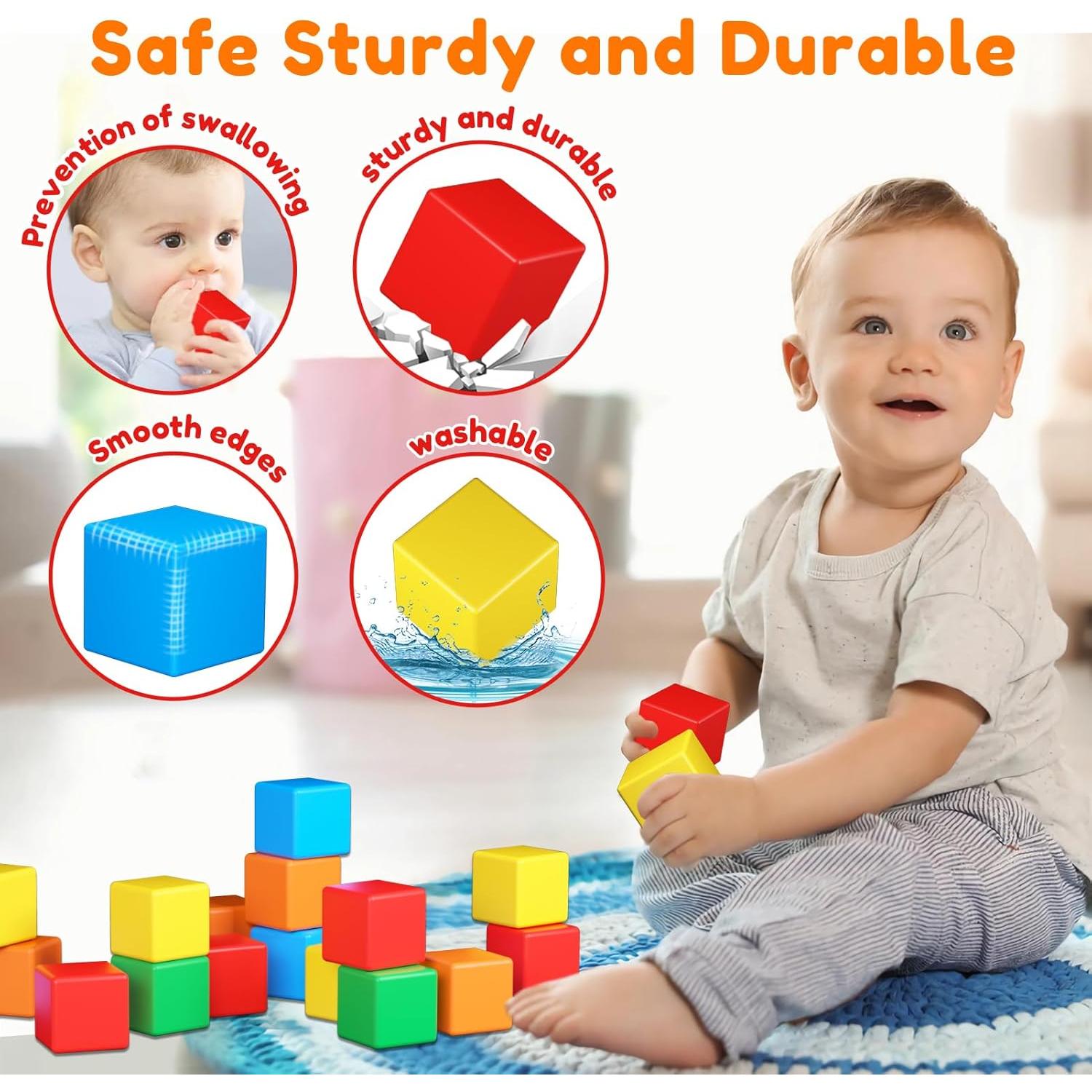 Bloques Magnéticos KAEILORU 4-8 Piezas 3-5 Años