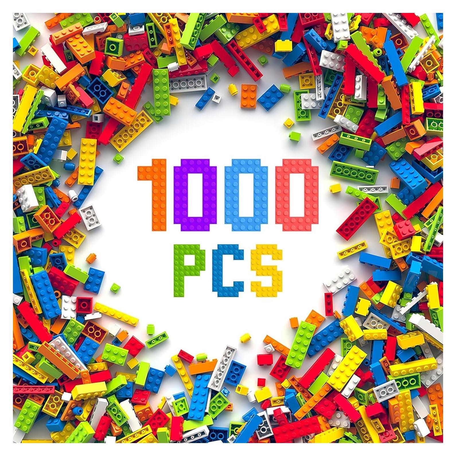 Set de Bloques de Construcción 1000 Piezas 3 Nutrias