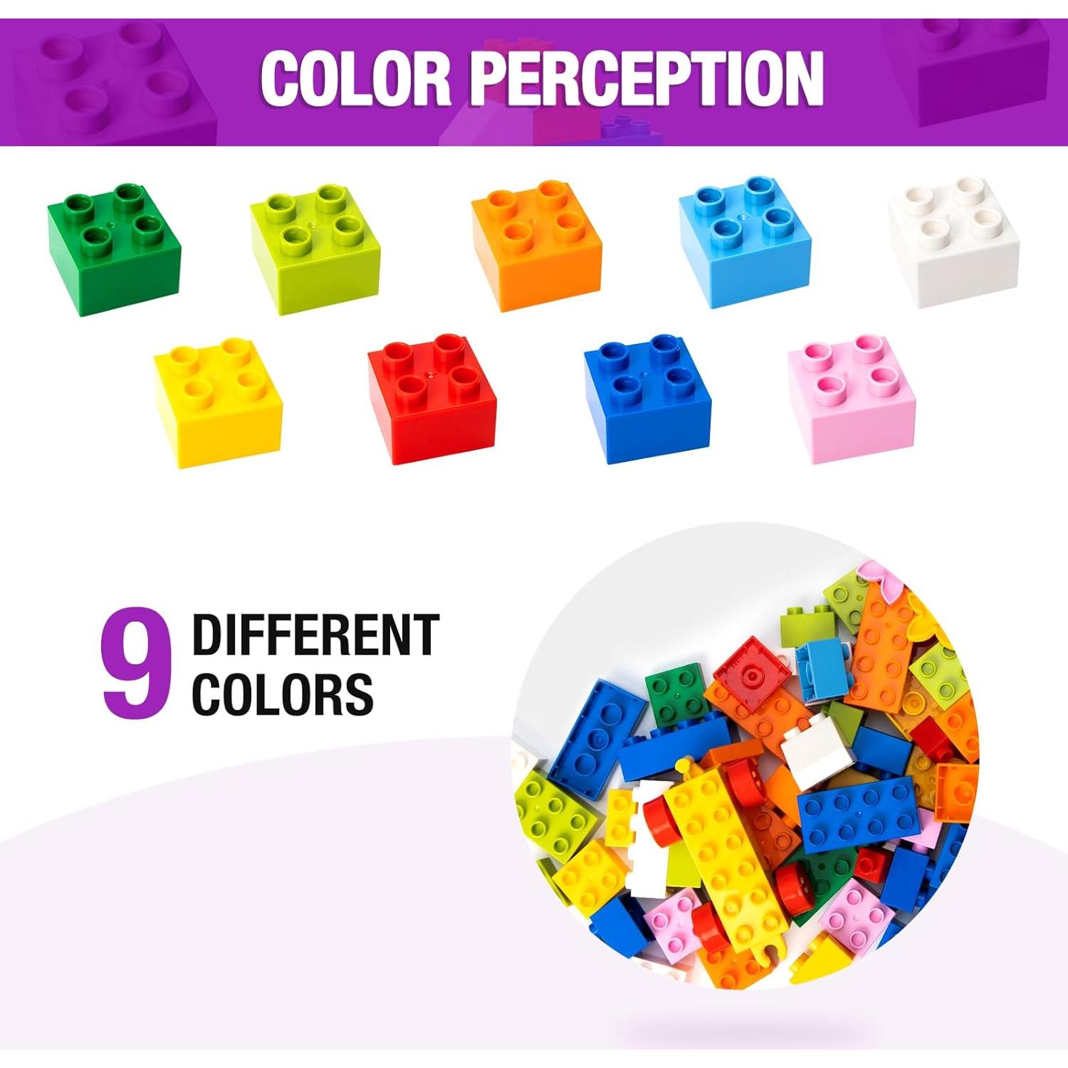 Bloques de Construcción Grandes Mannidoo 161PCS 100% Compatibles