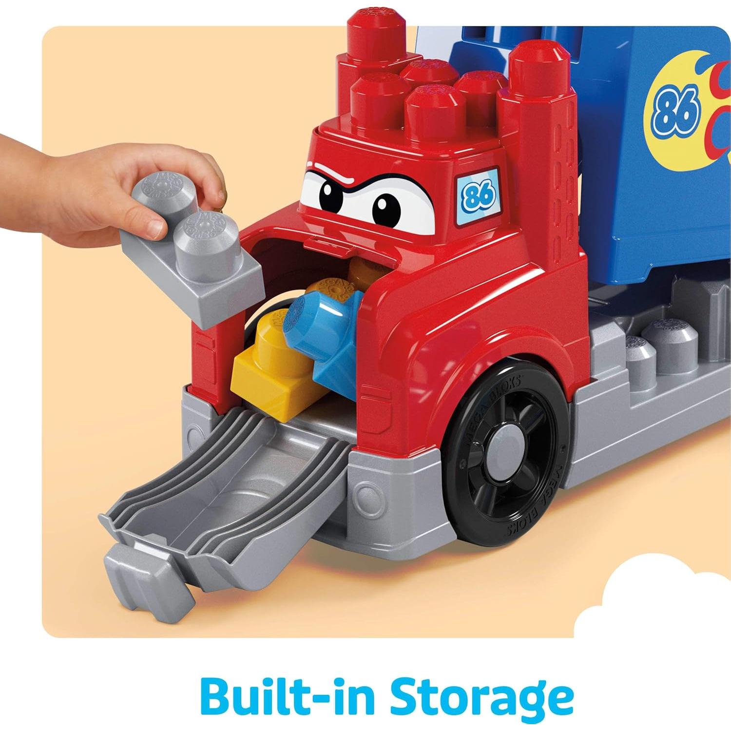 Juego de Bloques MEGA BLOKS Camión de Construcción 19 Piezas