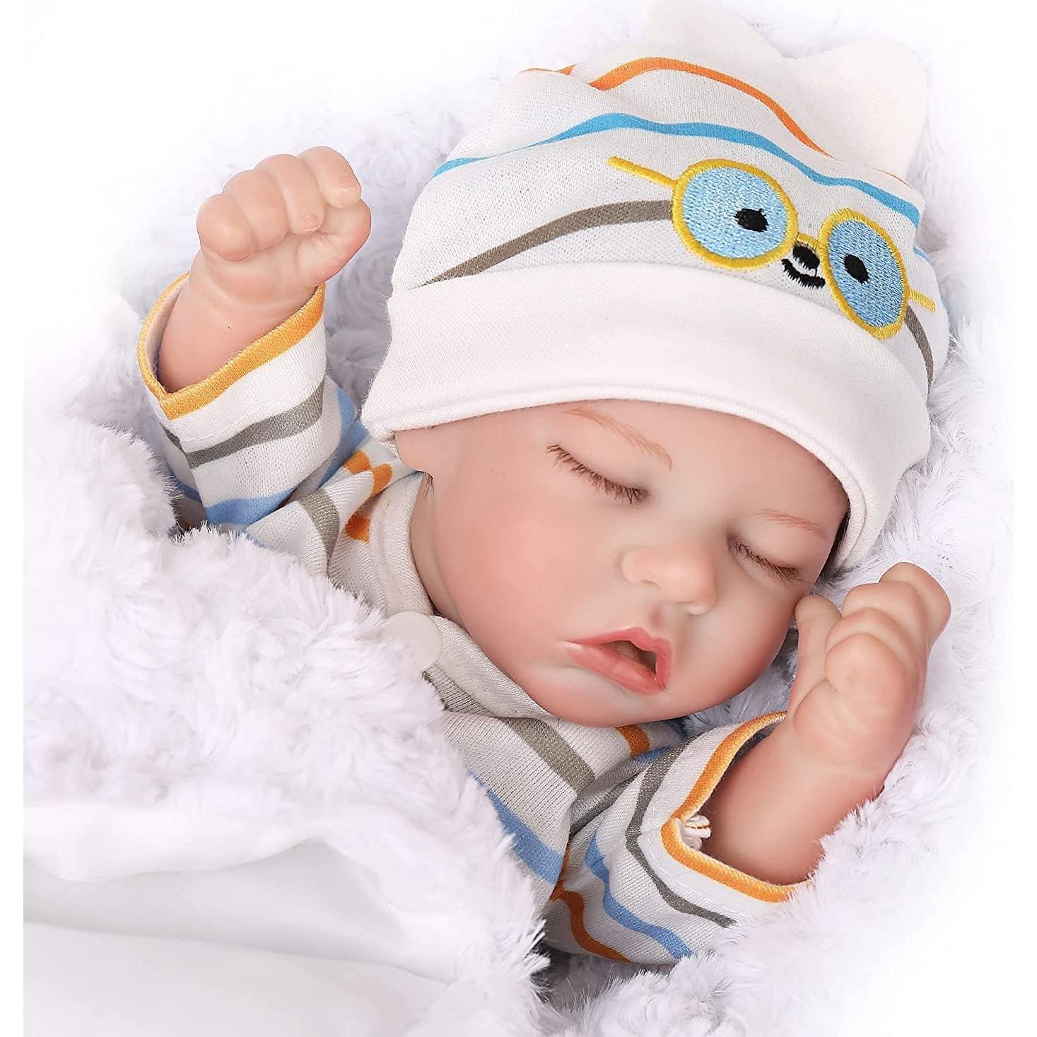 Muñeca de bebé renacido CARANOVO 30 cm realista