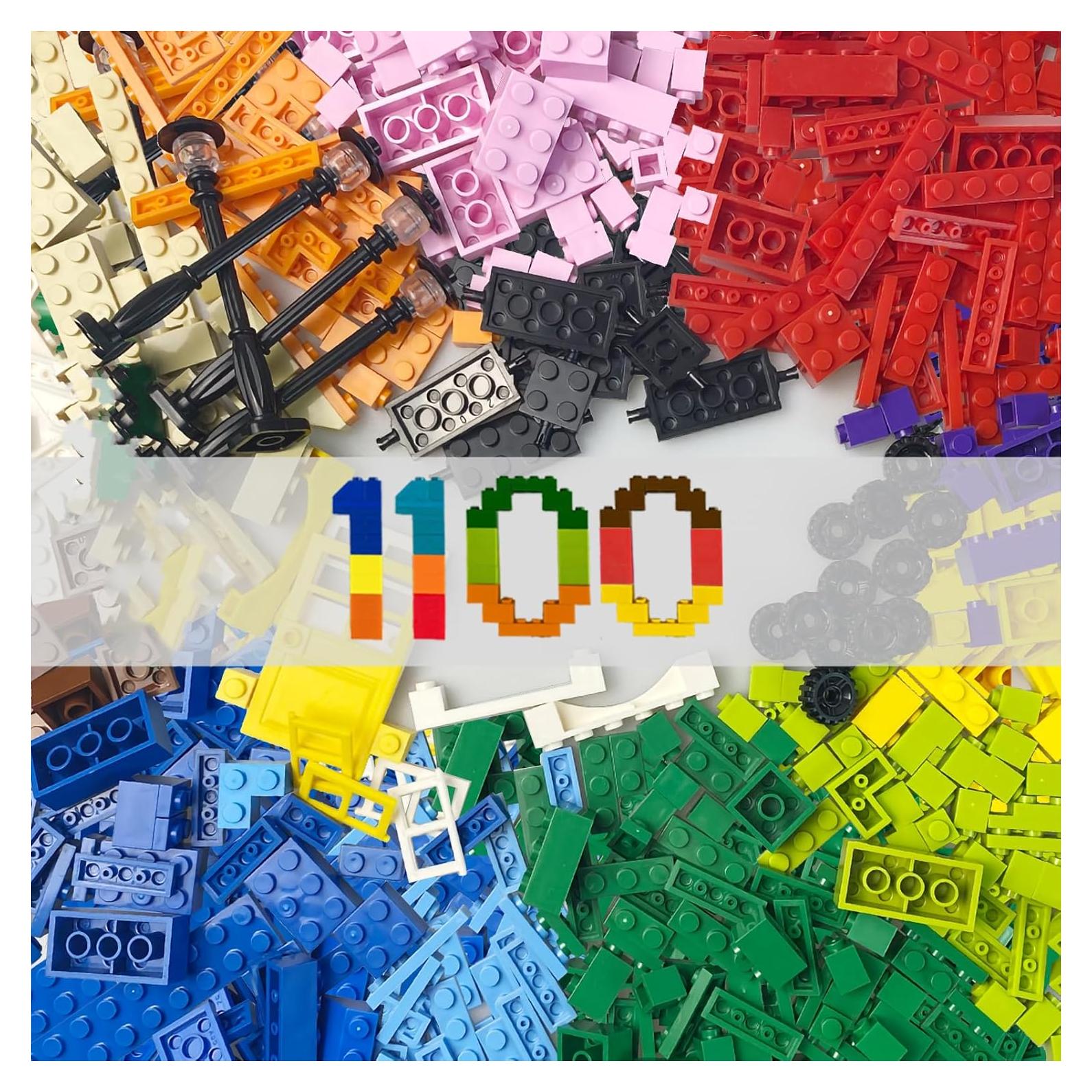 Bloques de Construcción HUIZDQ 1100 Piezas Multicolor