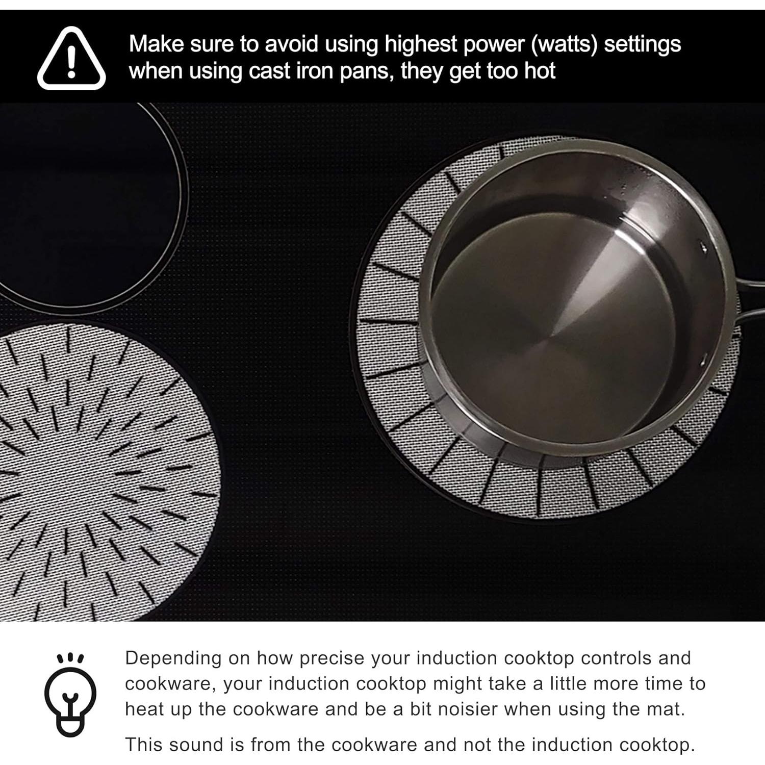 Alfombrilla de Cocina de Inducción Lazy K 28 cm Silicona