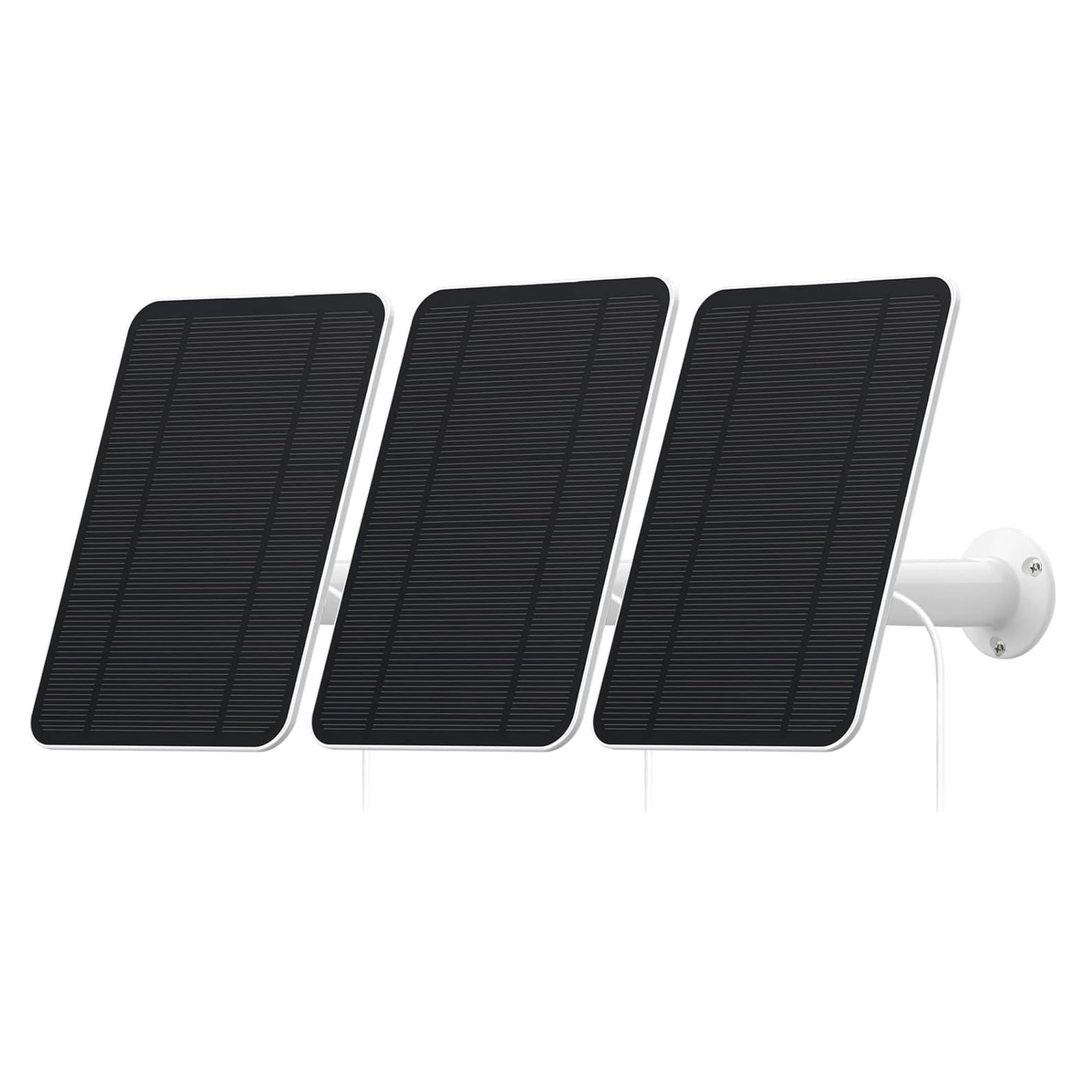 Panel Solar 4W 6V Bob Seger para Arlo Essential Spotlight - 3 Unidades