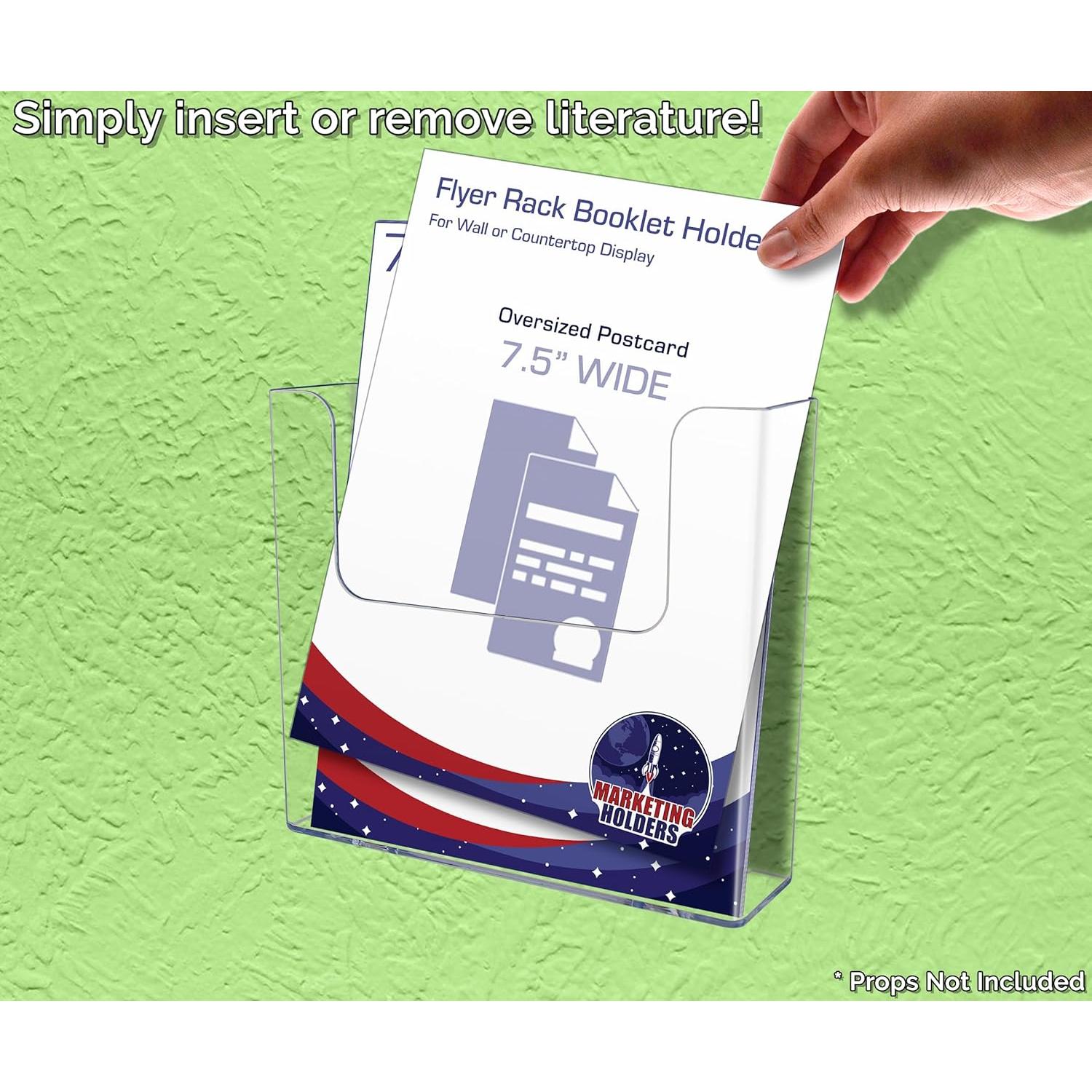 Soporte de Pared para Folletos Marketing Holders 19.7x17.8 cm