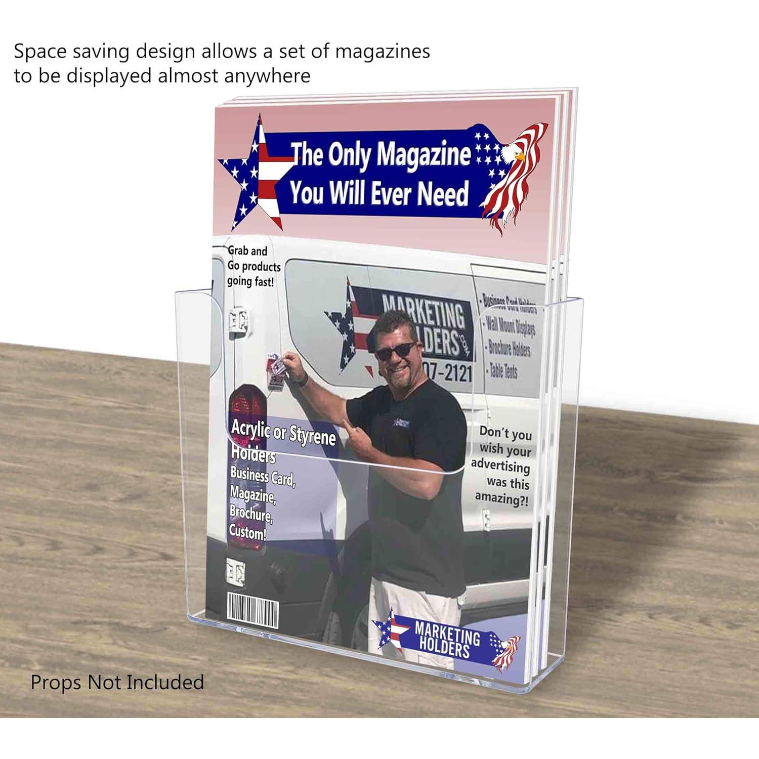 Soporte de Pared para Folletos Marketing Holders 19.7x17.8 cm