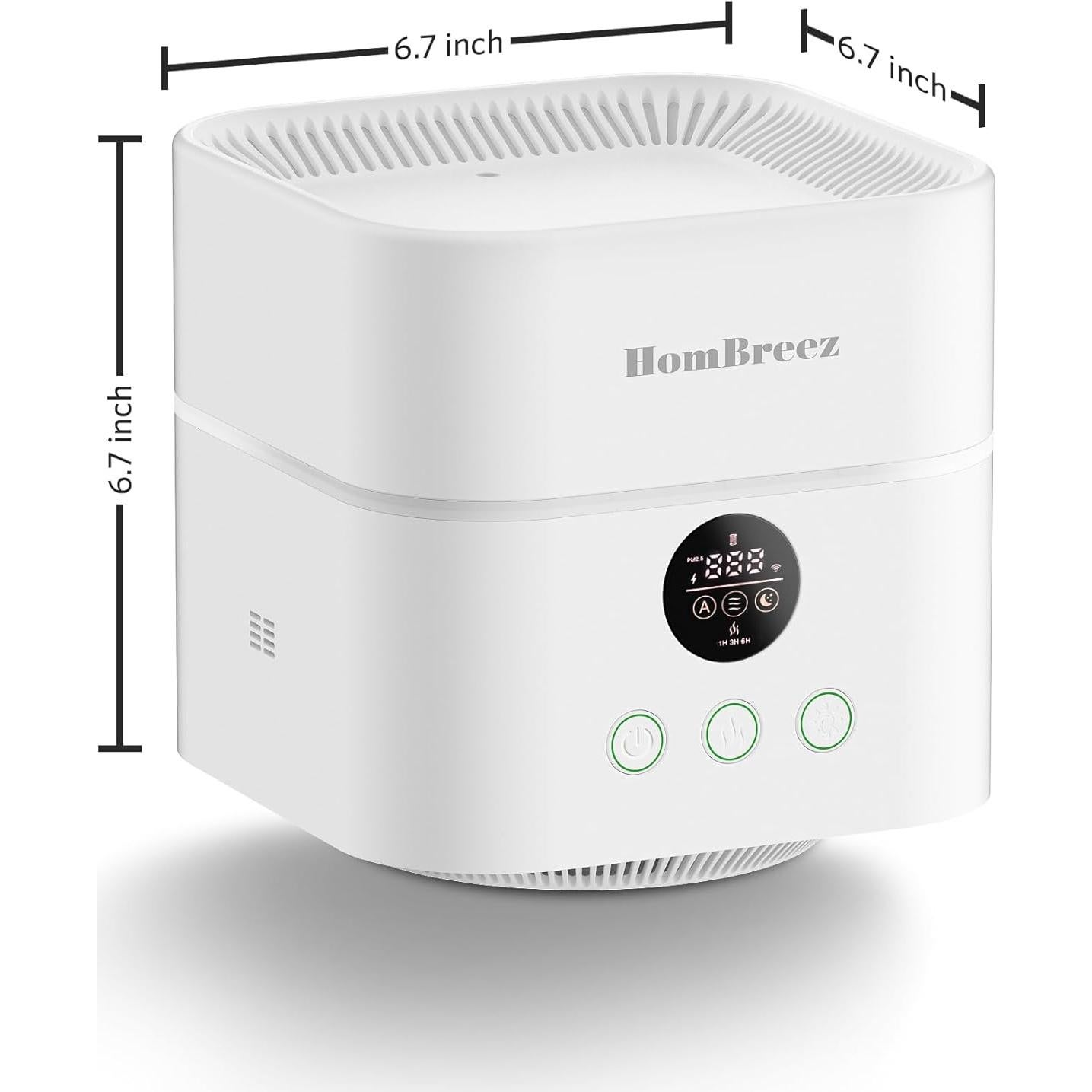 Purificador de Aire y Humidificador WG-03 con Filtro HEPA H13