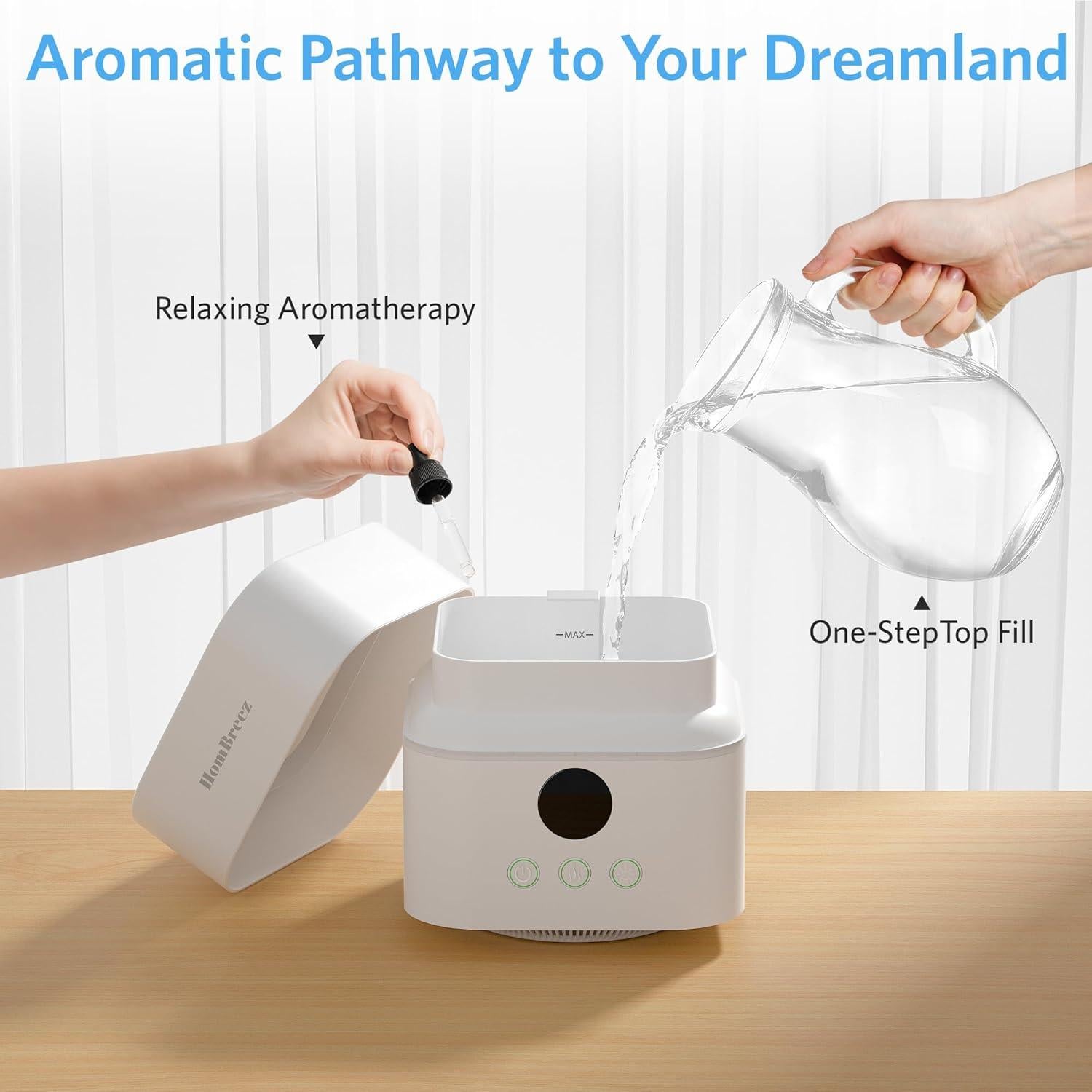 Purificador de Aire y Humidificador WG-03 con Filtro HEPA H13