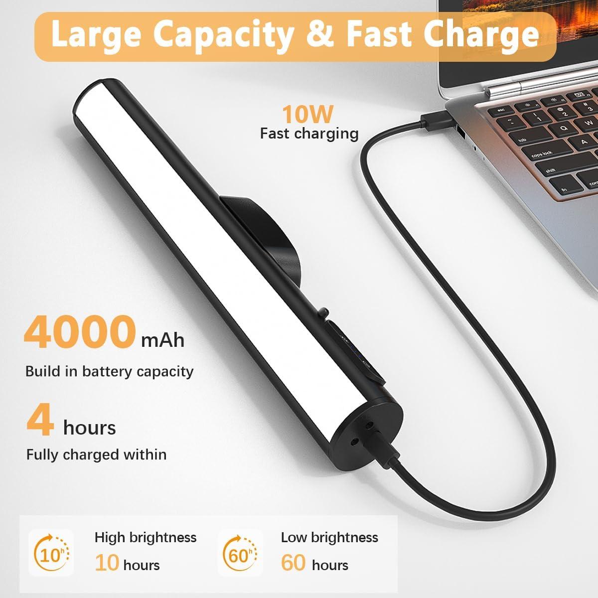 Luz de Tira LED Recargable Hapfish 4000mAh Control Remoto