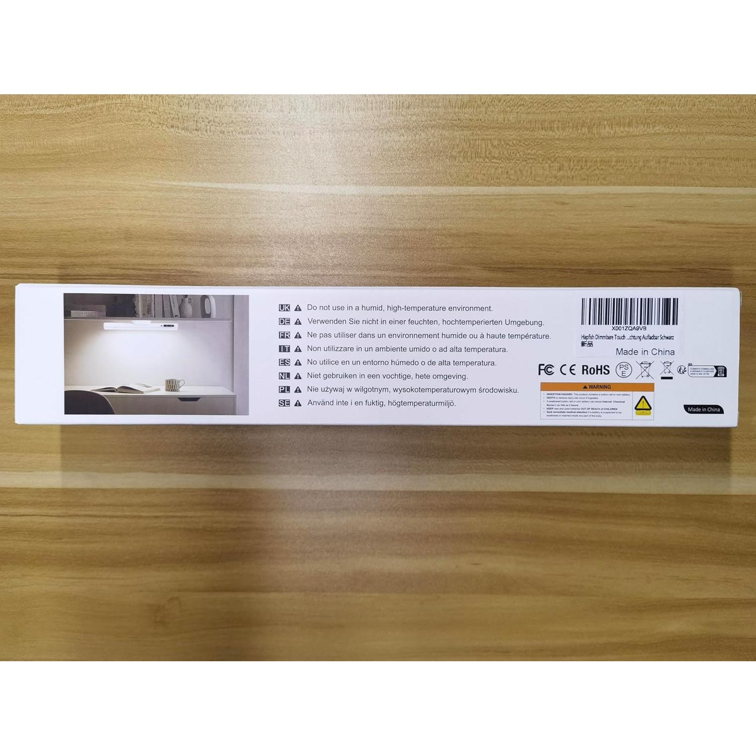 Luz de Tira LED Recargable Hapfish 4000mAh Control Remoto