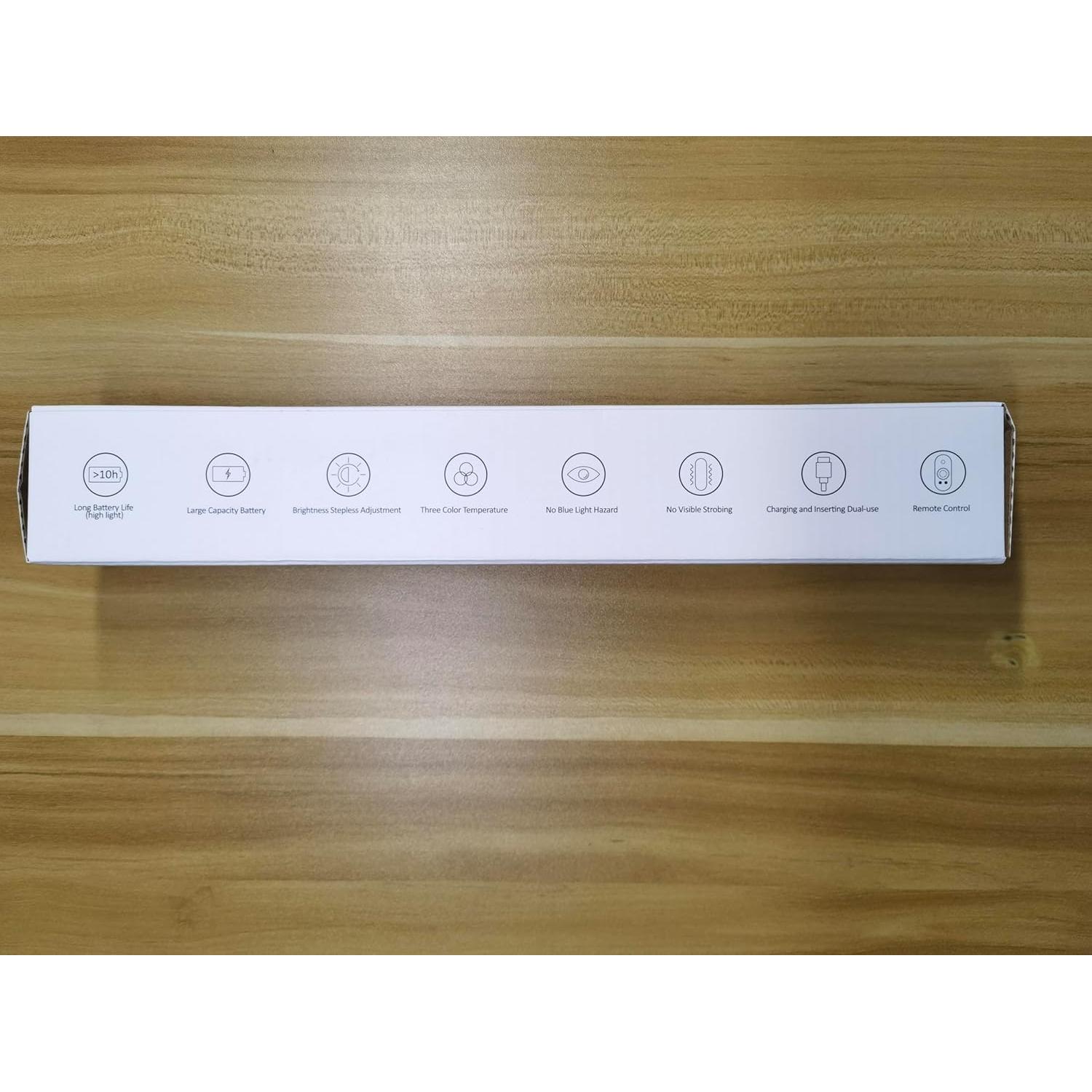 Luz de Tira LED Recargable Hapfish 4000mAh Control Remoto