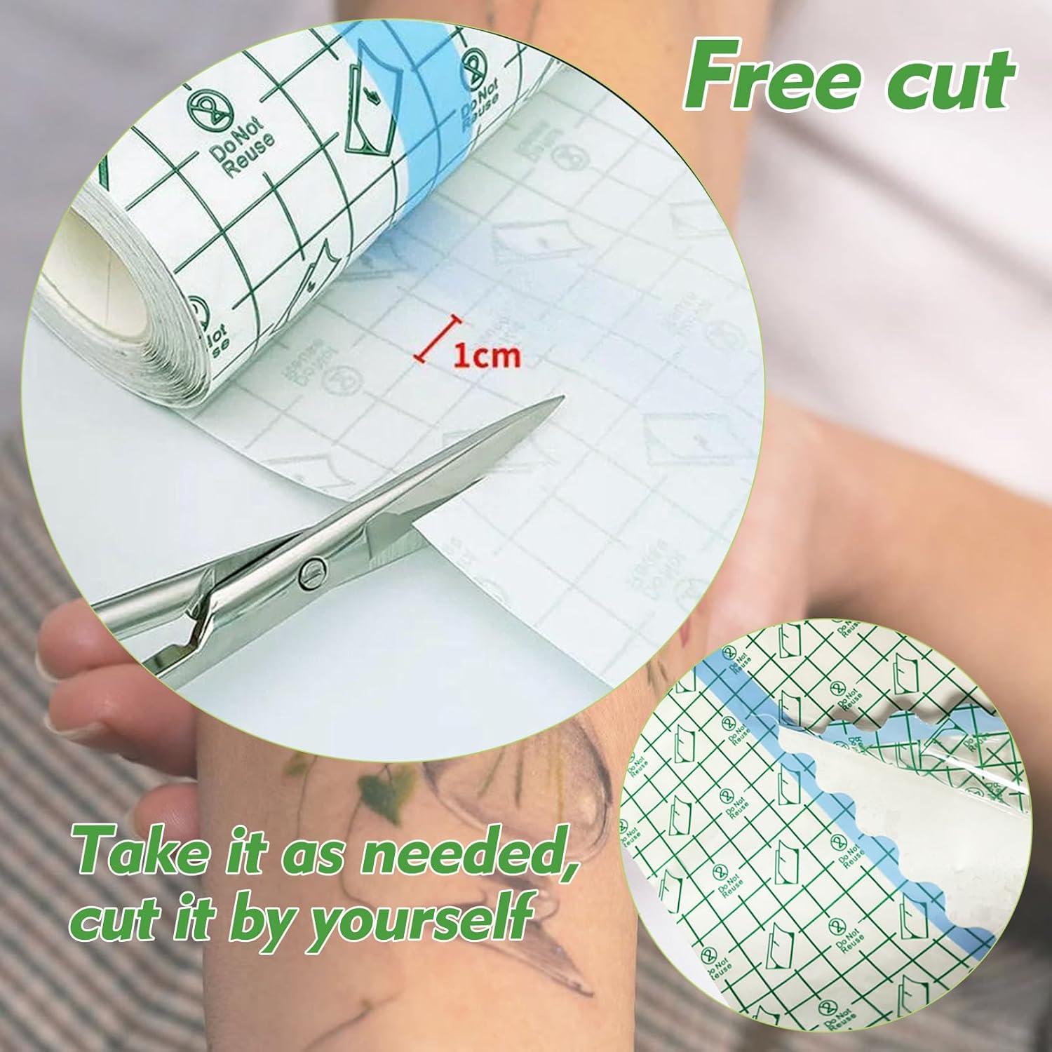 Vendaje de Cuidado Posterior para Tatuaje Rayyl 15cm x 1.83m