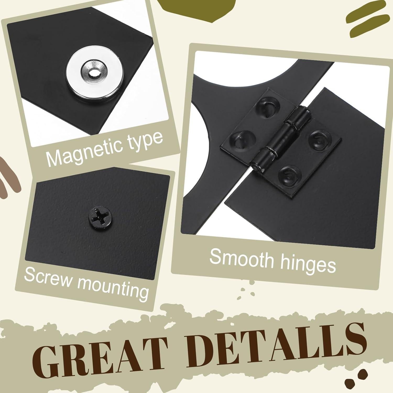 Soporte para Cápsulas de Café Tioncy Negro 24 Cápsulas 33.6x22.8cm