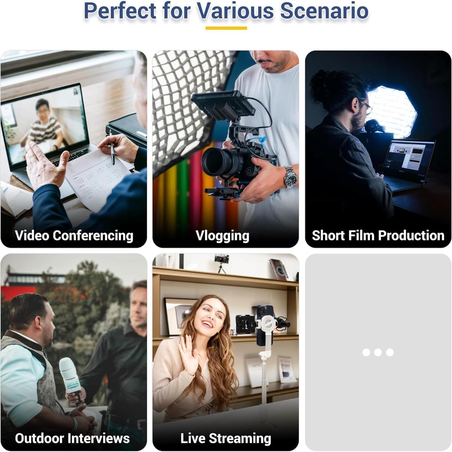 Adaptador de Montaje de Zapata Fría JJC para DJI Mic