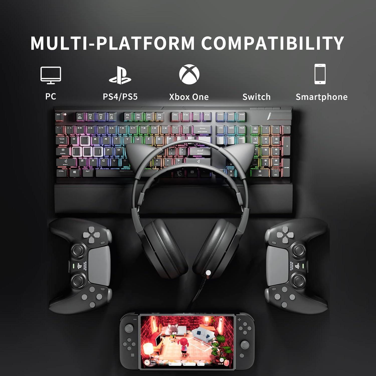 Auriculares Gaming SOMIC G951S Estéreo 3.5mm Negro con Micrófono